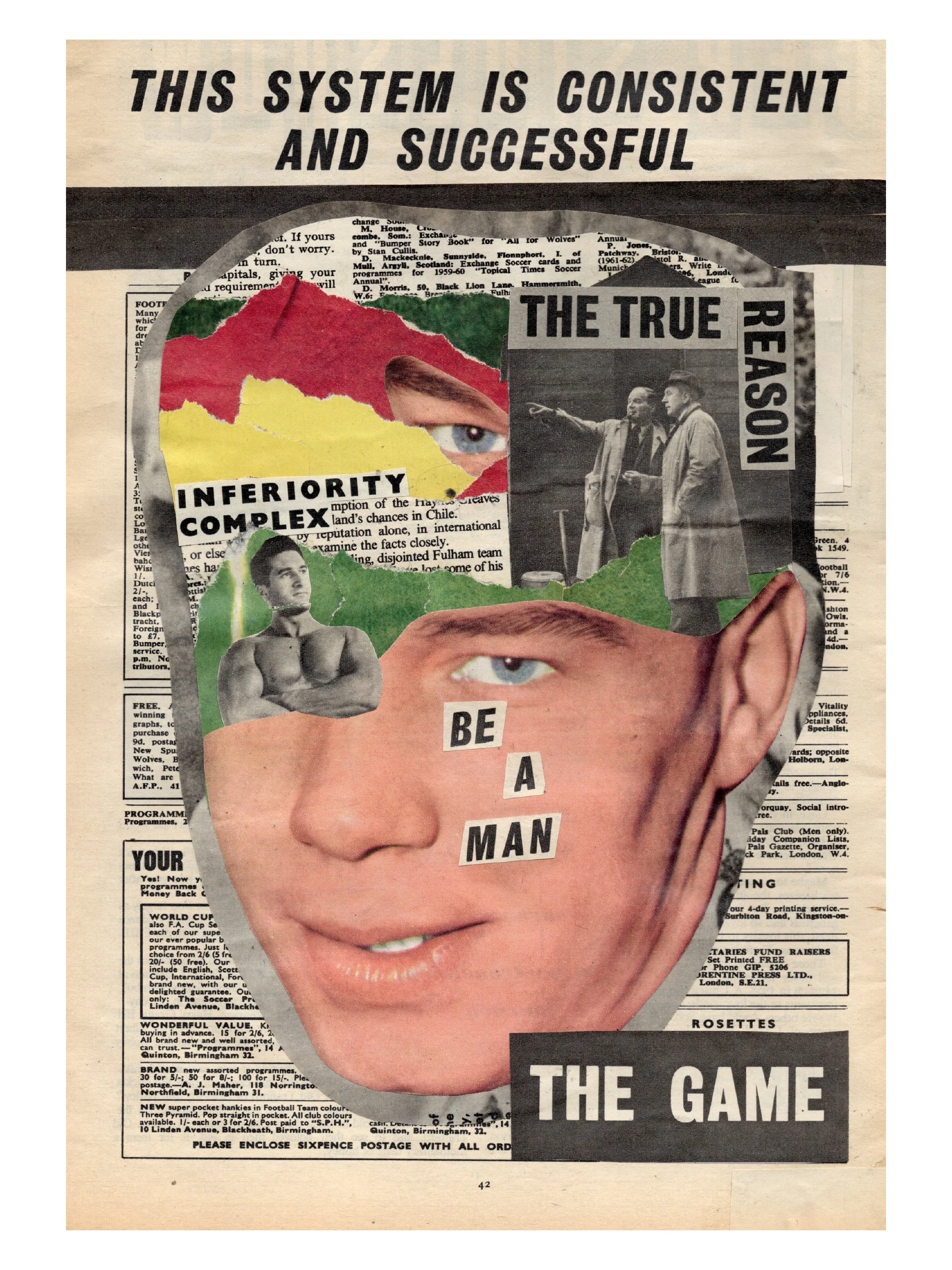 Maggie Picciano • The Game of Patriarchy • @collagebymaggie