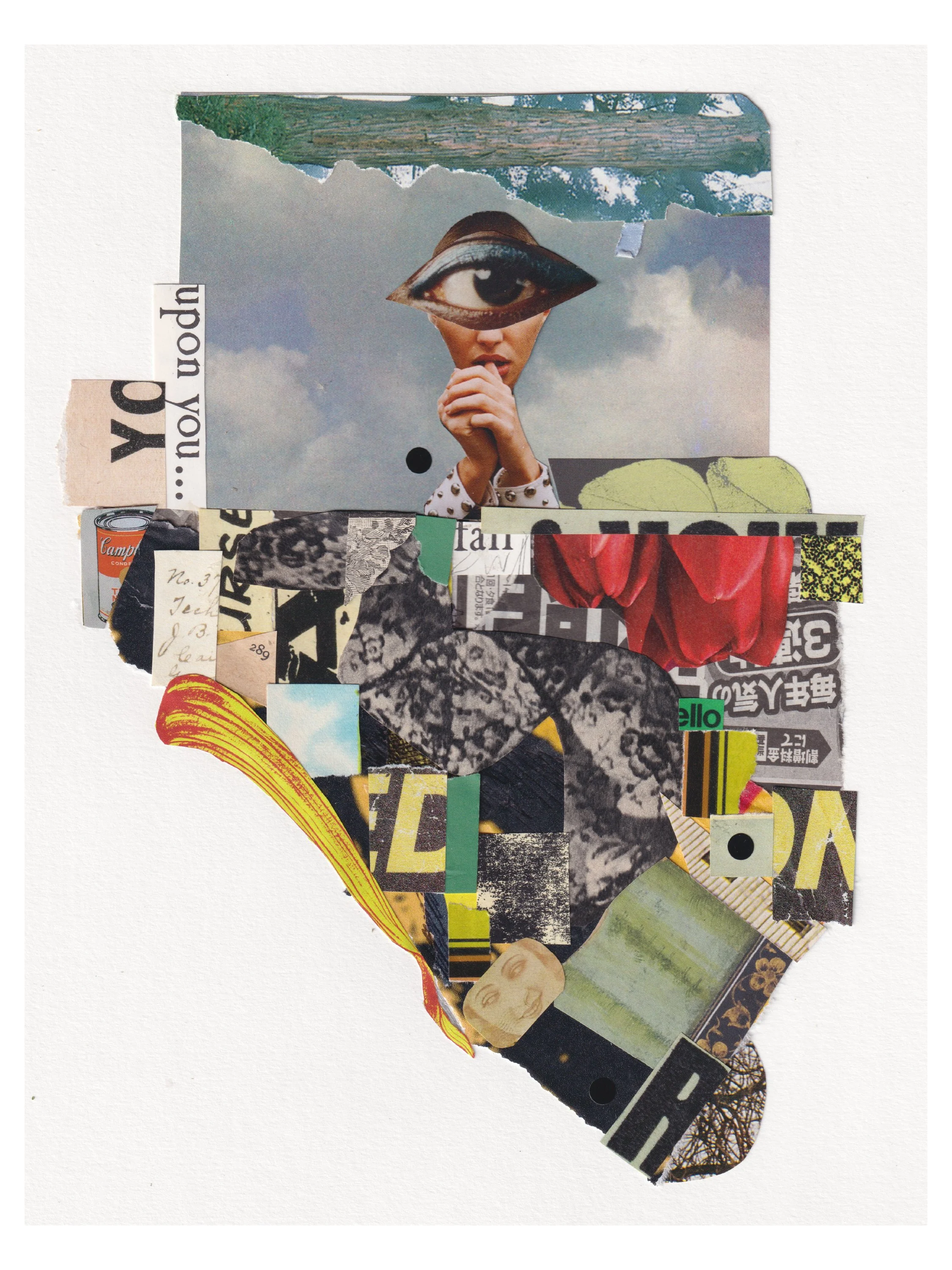 Watching and Waiting • Emily Marbach • @collagenottinghill