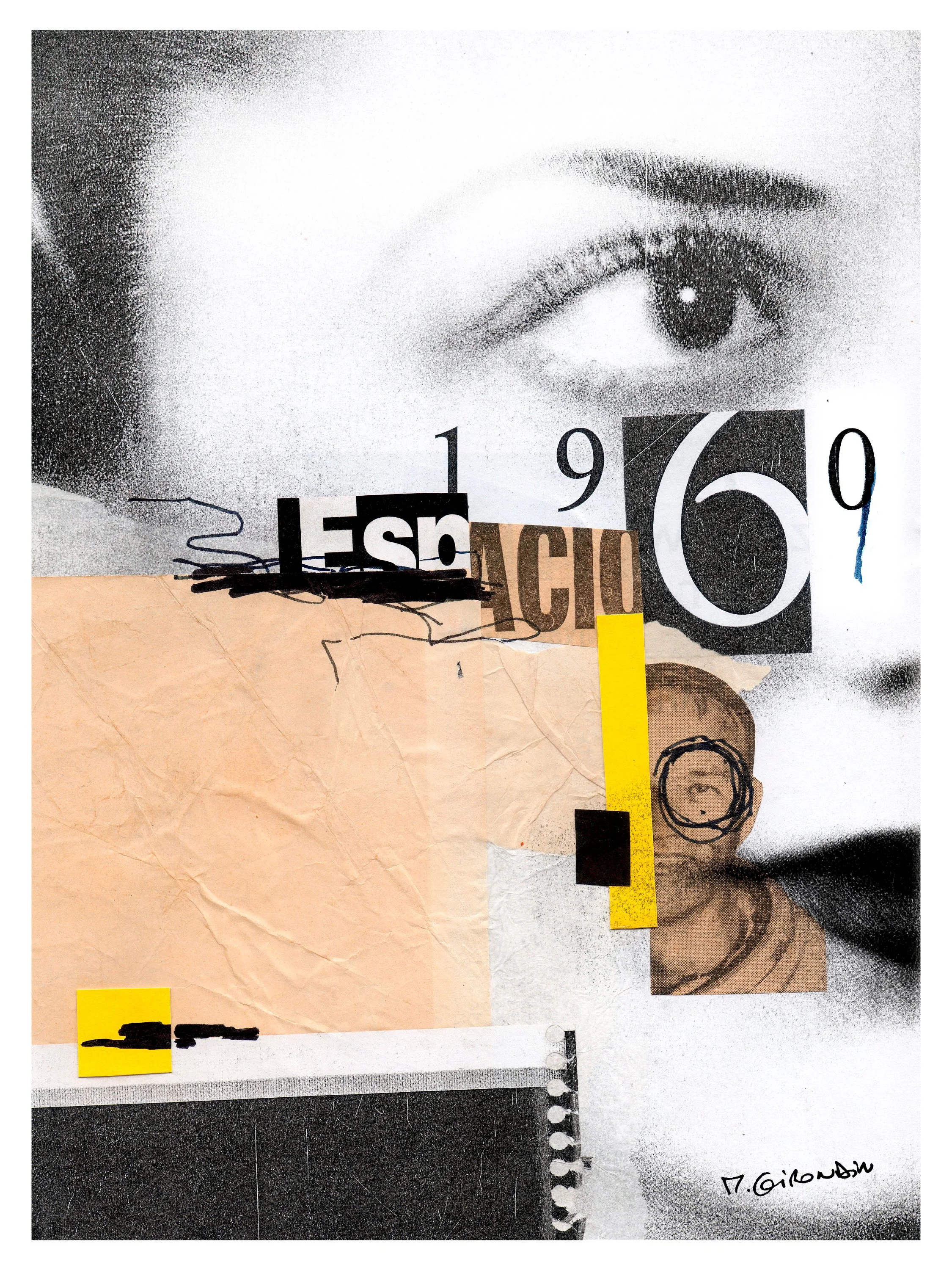 Eye • Mariano Girondin • @ilusion_collage