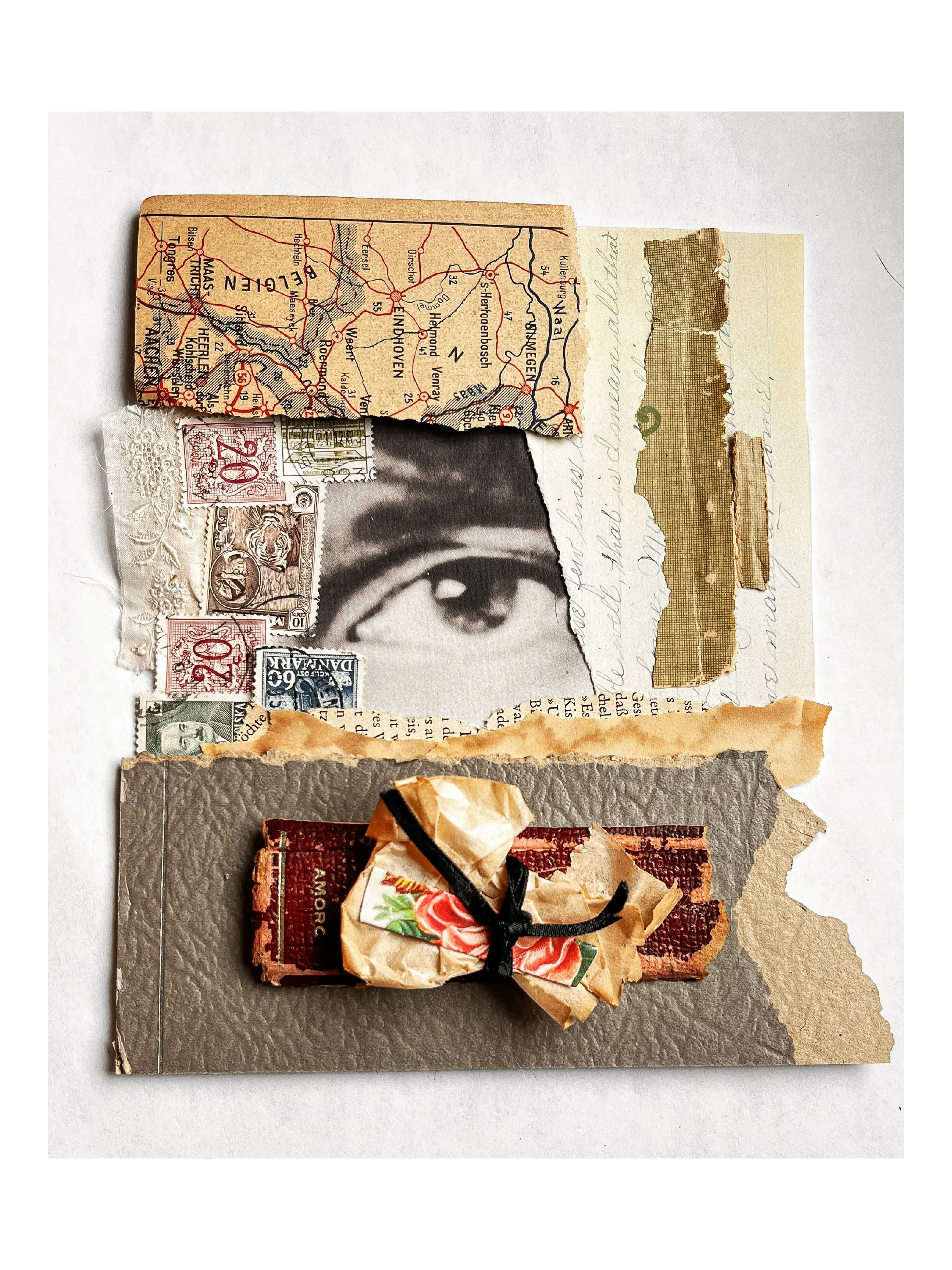  The Past Looks Out at Us • Dierdre McKee • @collassemblage