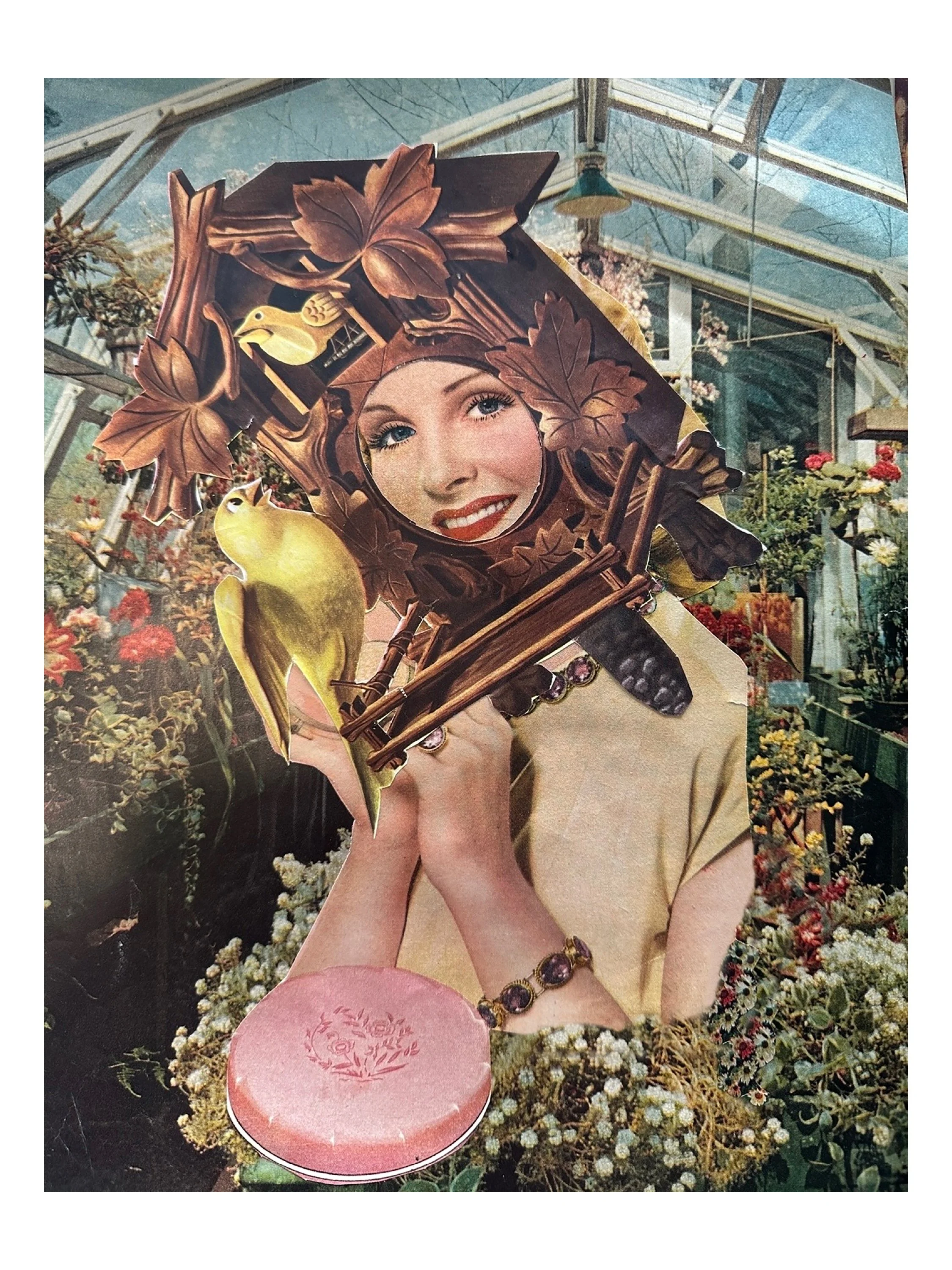 Cuckoo • Cherie Savoie Tintary • @kitschy_collagist