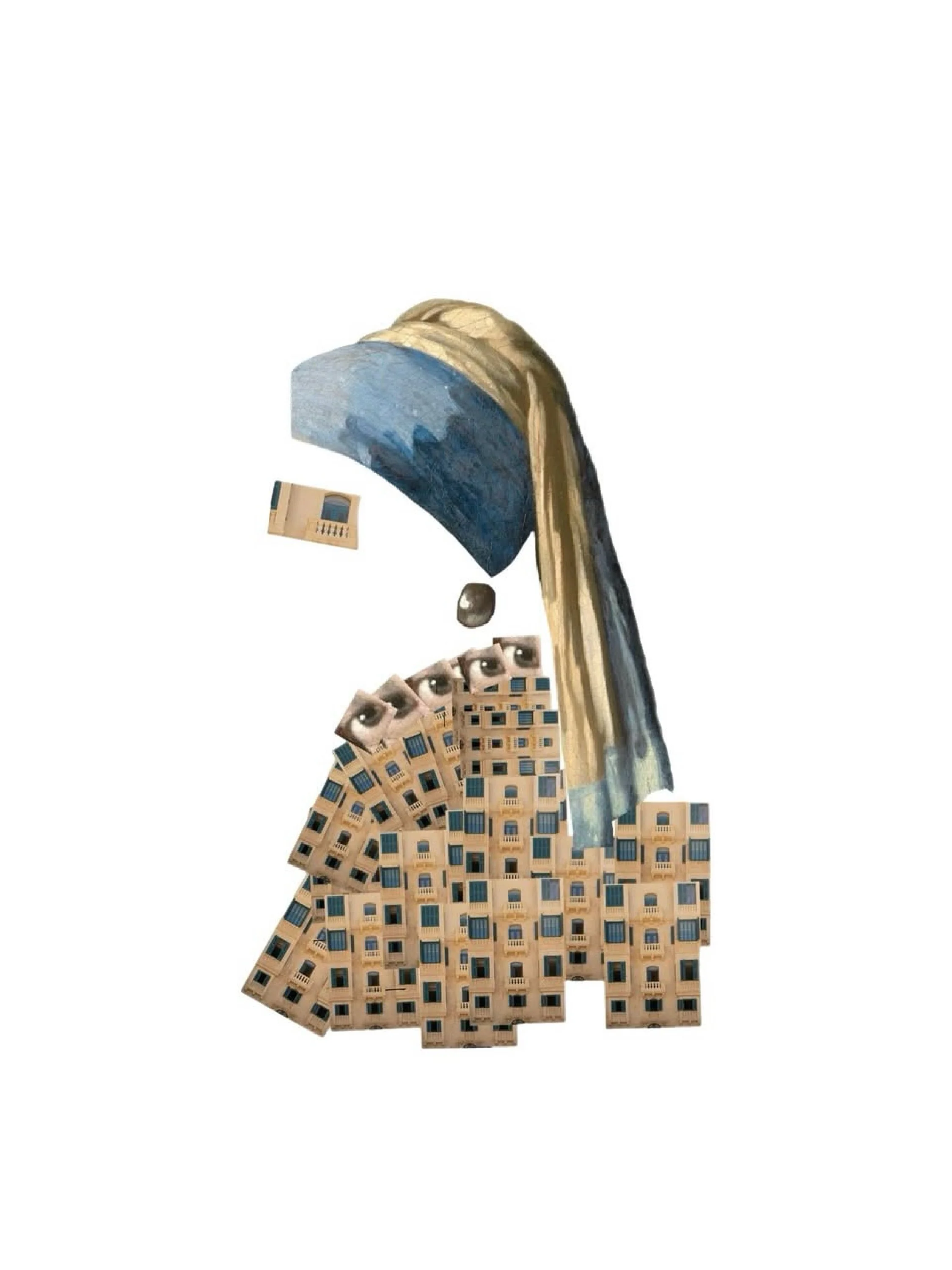 For Vermeer • Iris Weaver • @irisweavercollage