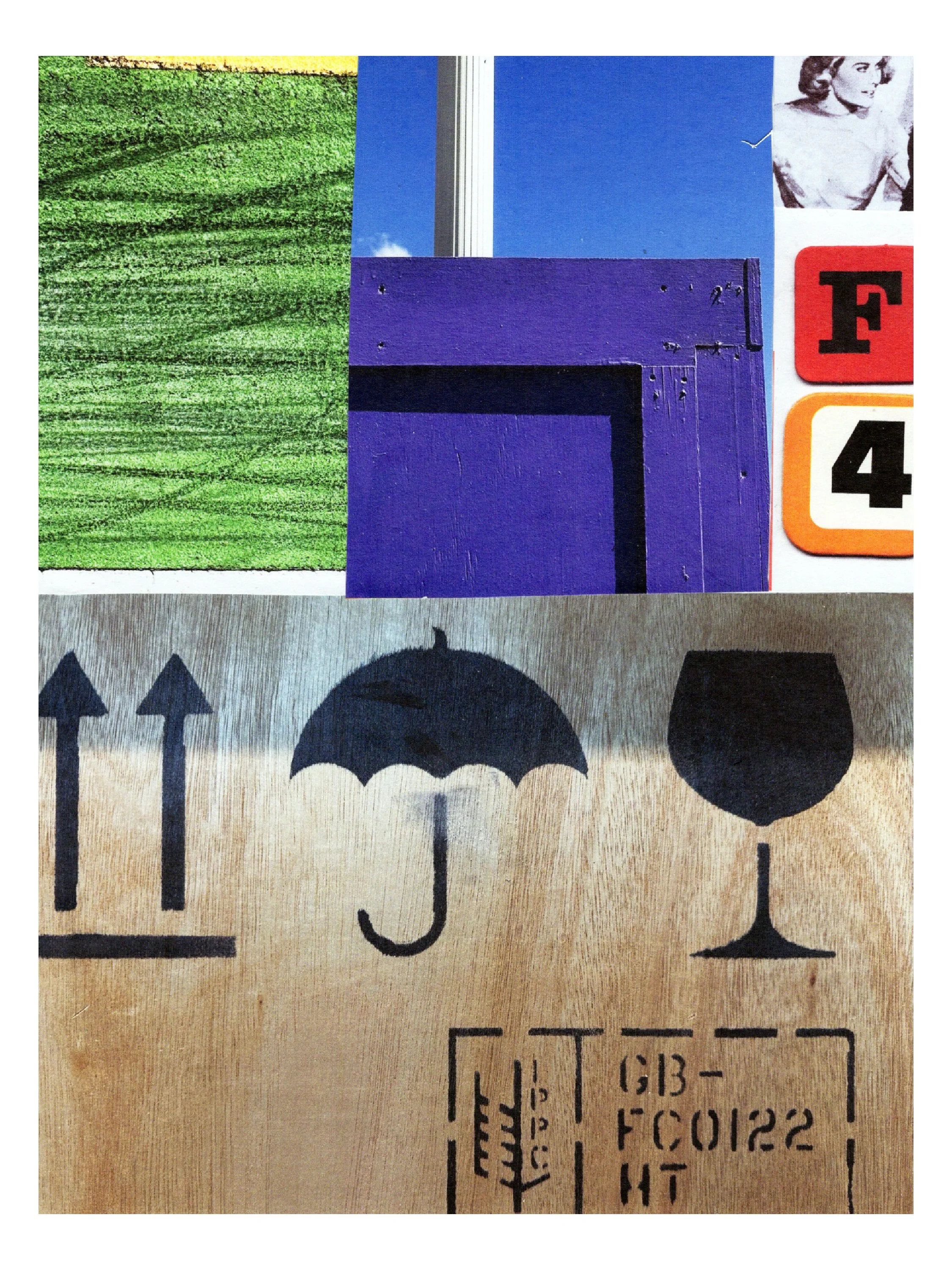 This End Up • Martin Wilson • @rmwcollageart