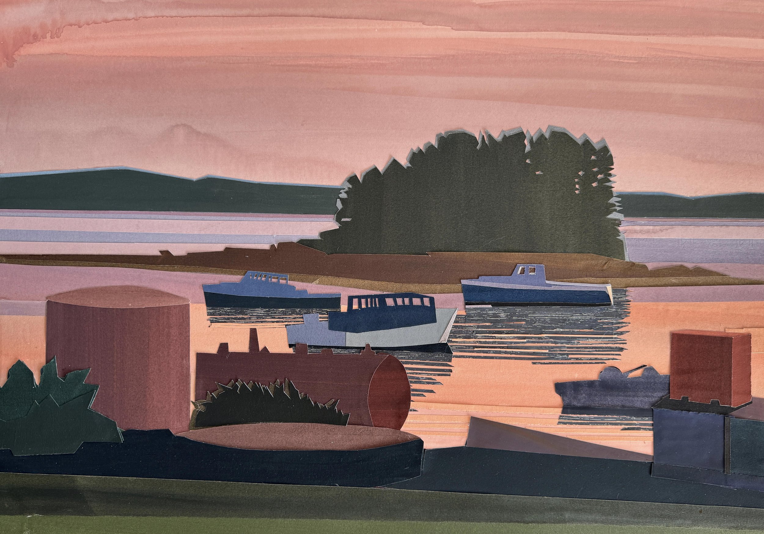 Mary Prince_Twilight At Barney Cove_2Loon2.jpg