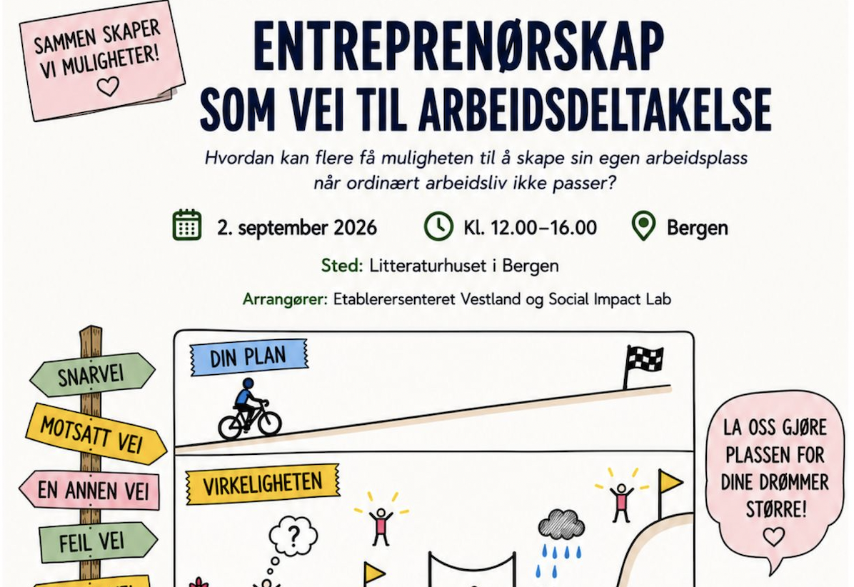 Entreprenørskap som vei til arbeidsdeltakelse