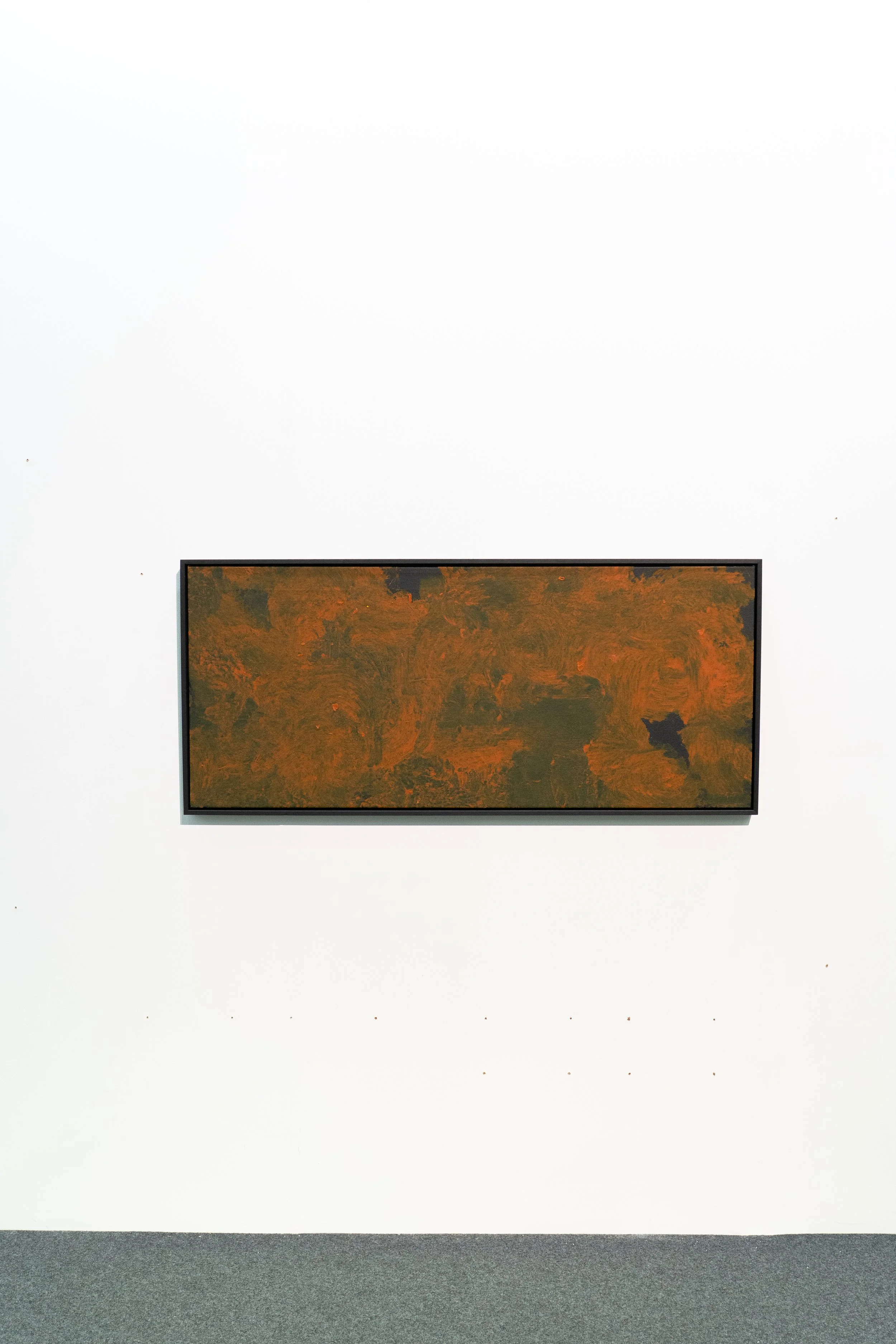 Untitled, 2024, Oil on canvas. 60 x 140 cm. Framed. 