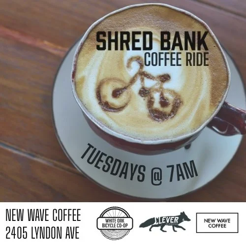 Shred Bank Coffee Ride