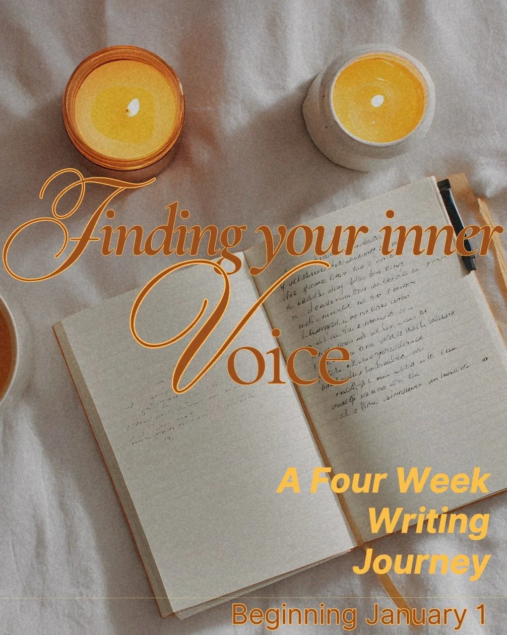 ✍🏼 Writing can be a powerful practice of self-discovery&mdash;a space to pause, reflect, and listen for your own voice within. Listening to Your Inner Voice is a four-week, in-person practice offering an intentional space to cultivate a gentle writi