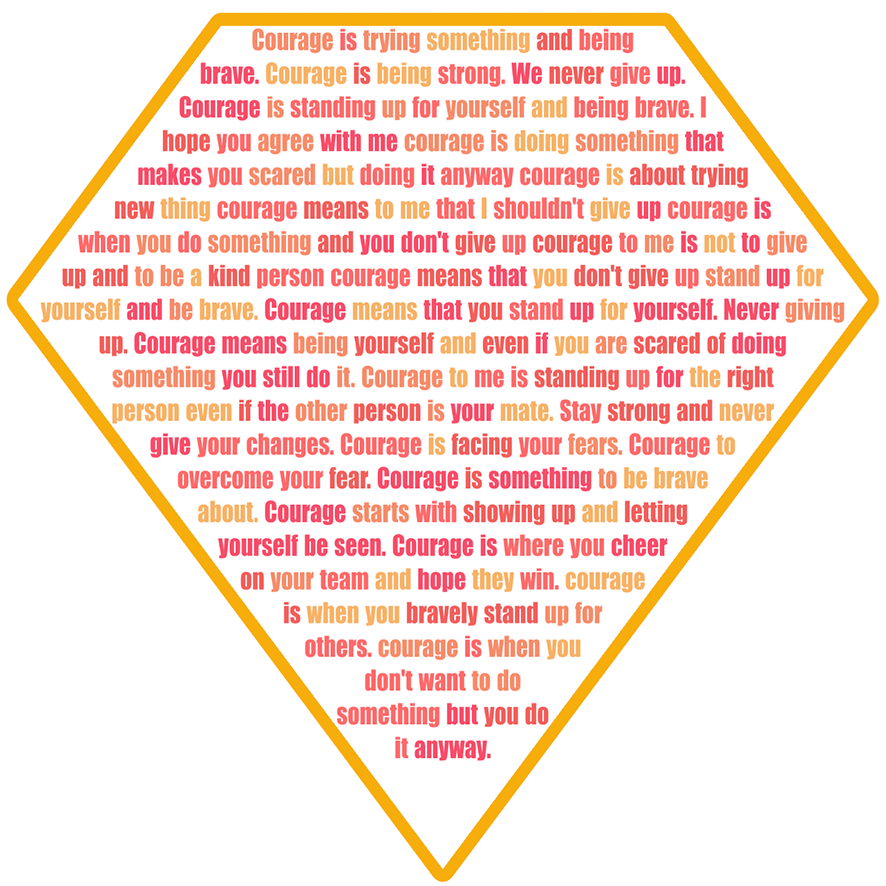 Courage, Orbis Community Word 3.png