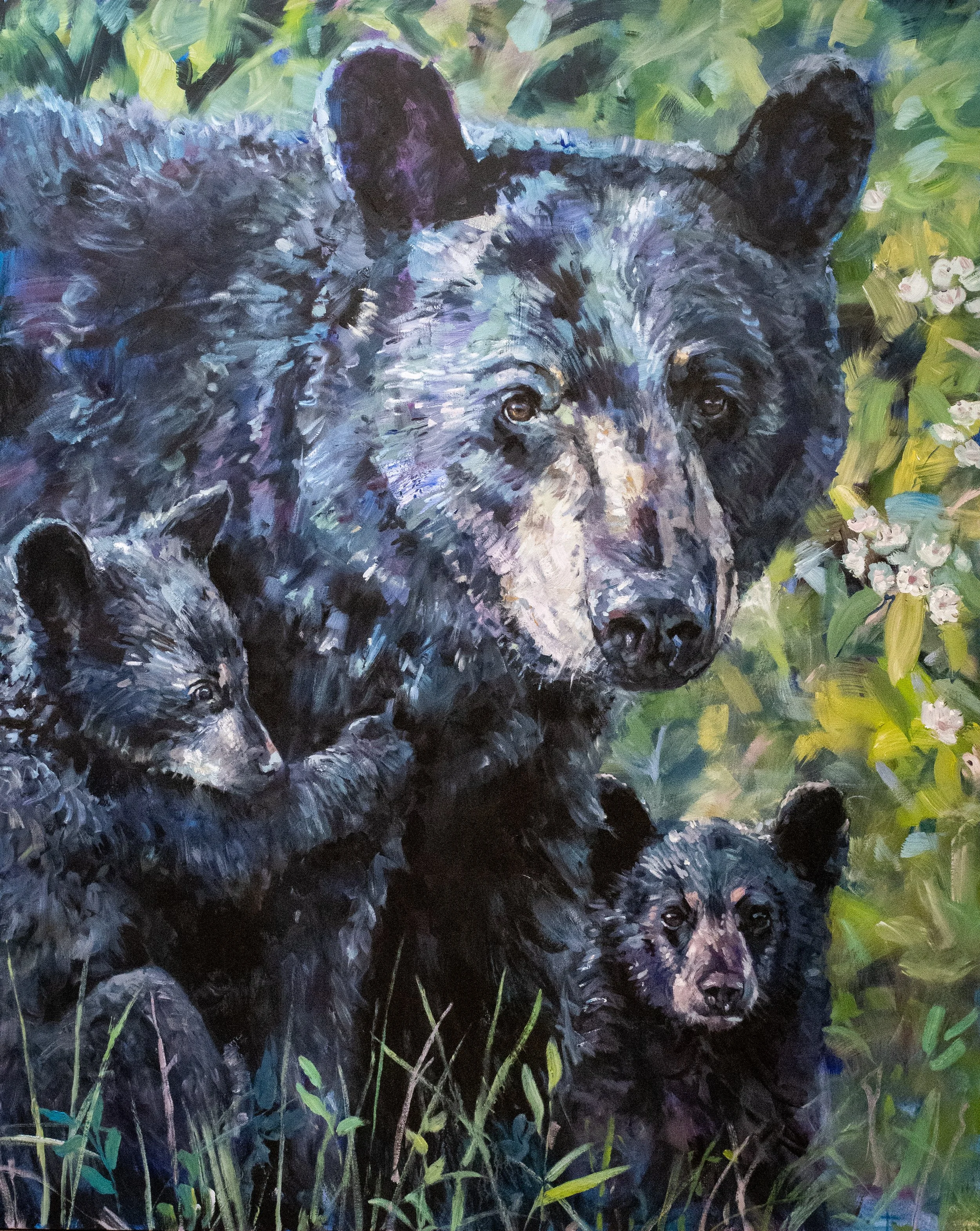 "A Mother's Pride" 60x48" Acrylic