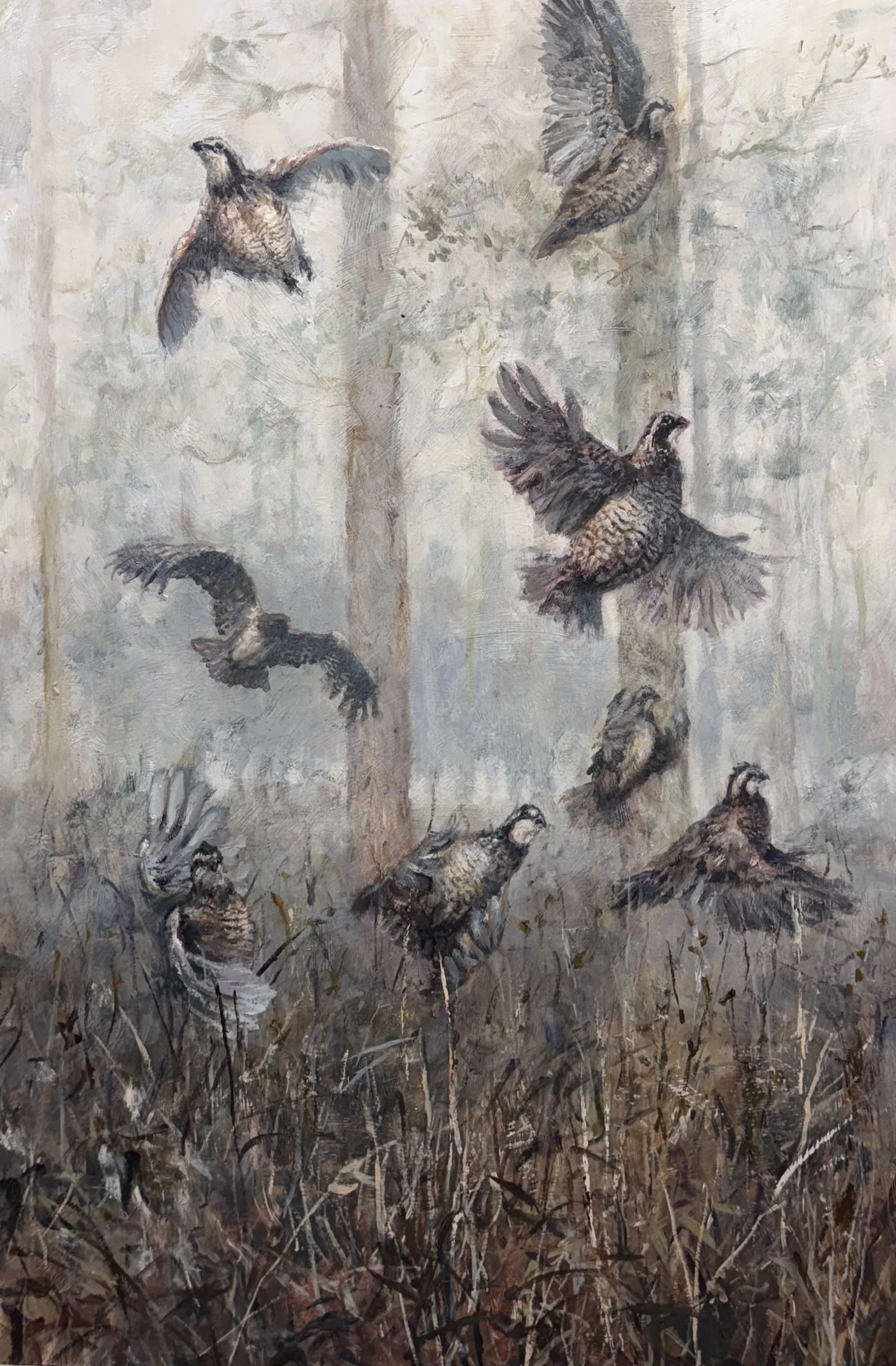 "Endless Pursuit" 36x24 Acrylic