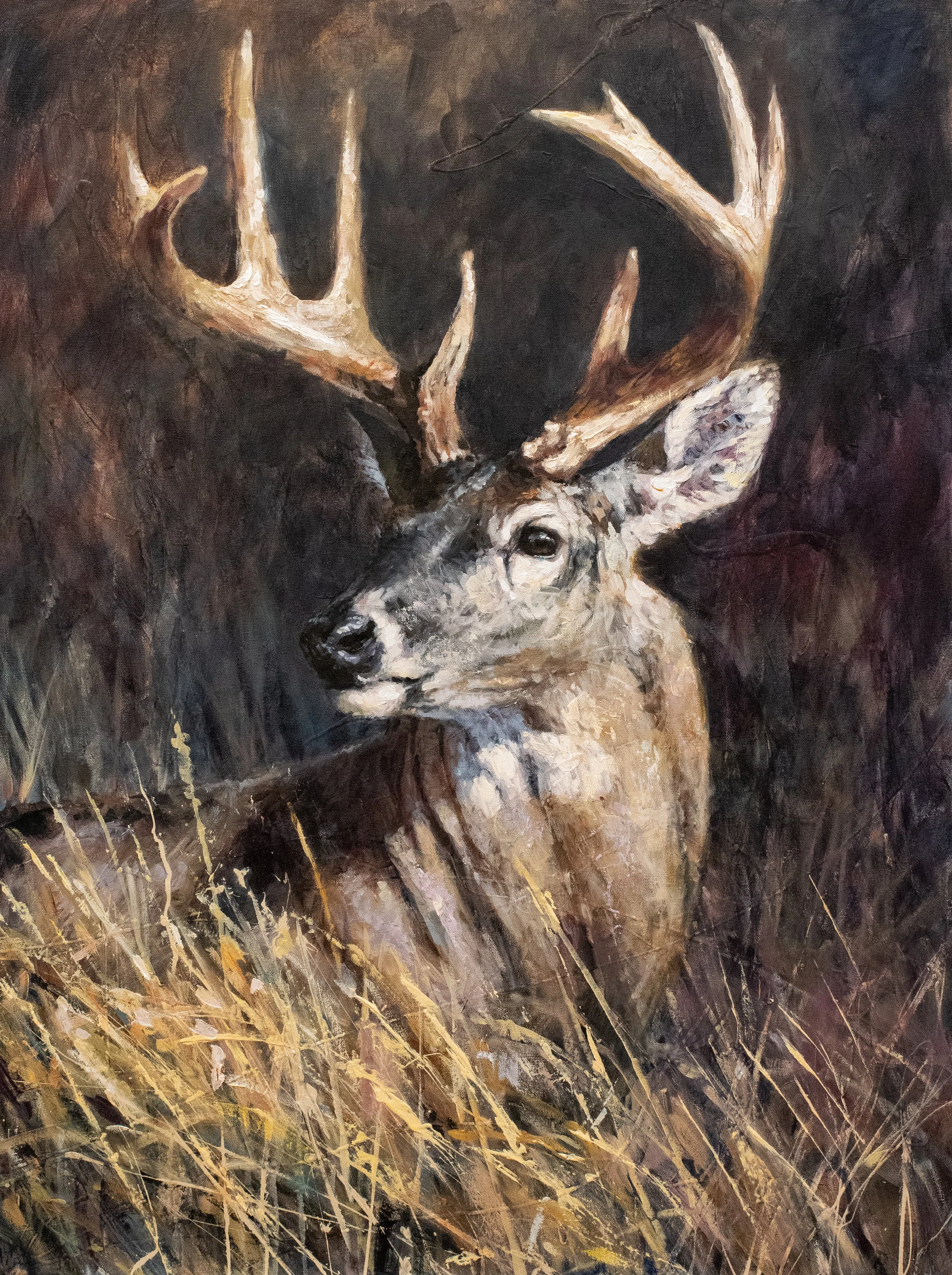 "In the Wind" 40x30" Acrylic