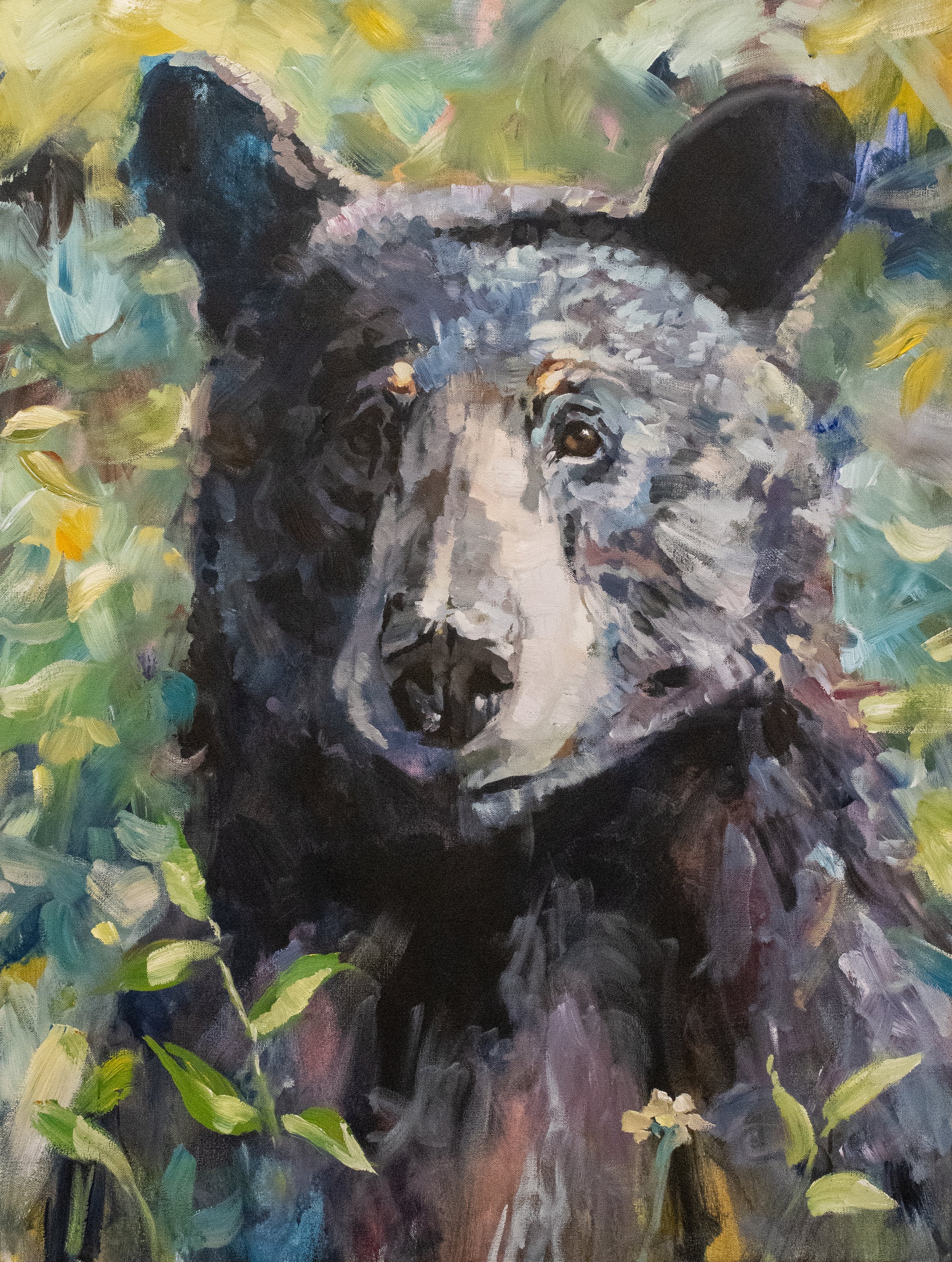 "Spring Greens" 40x30"