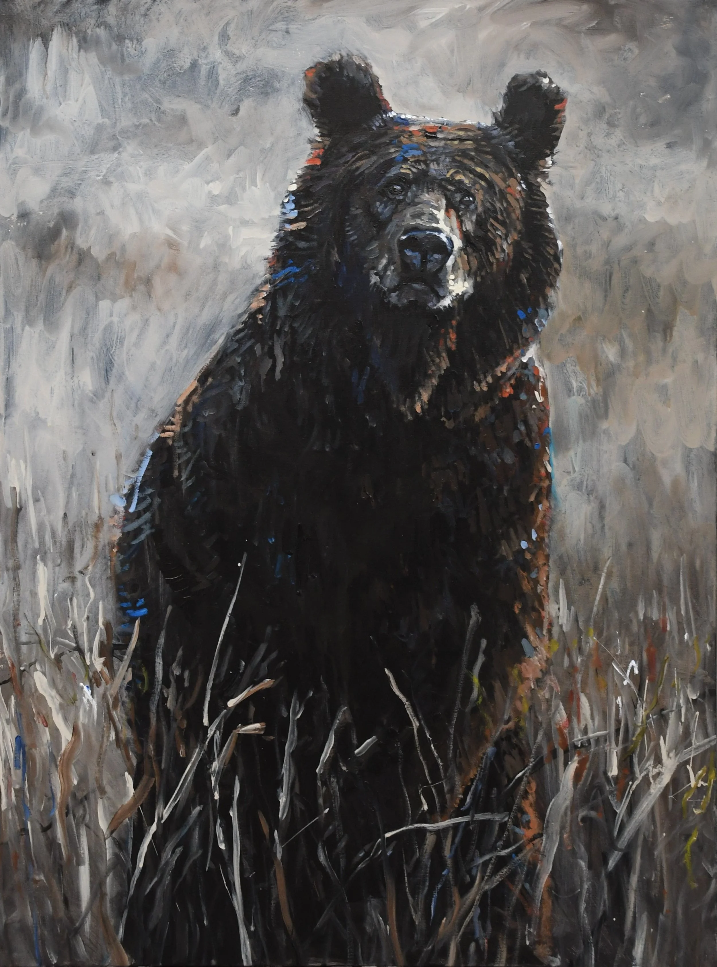 "Good Afternoon" 40x30" Acrylic