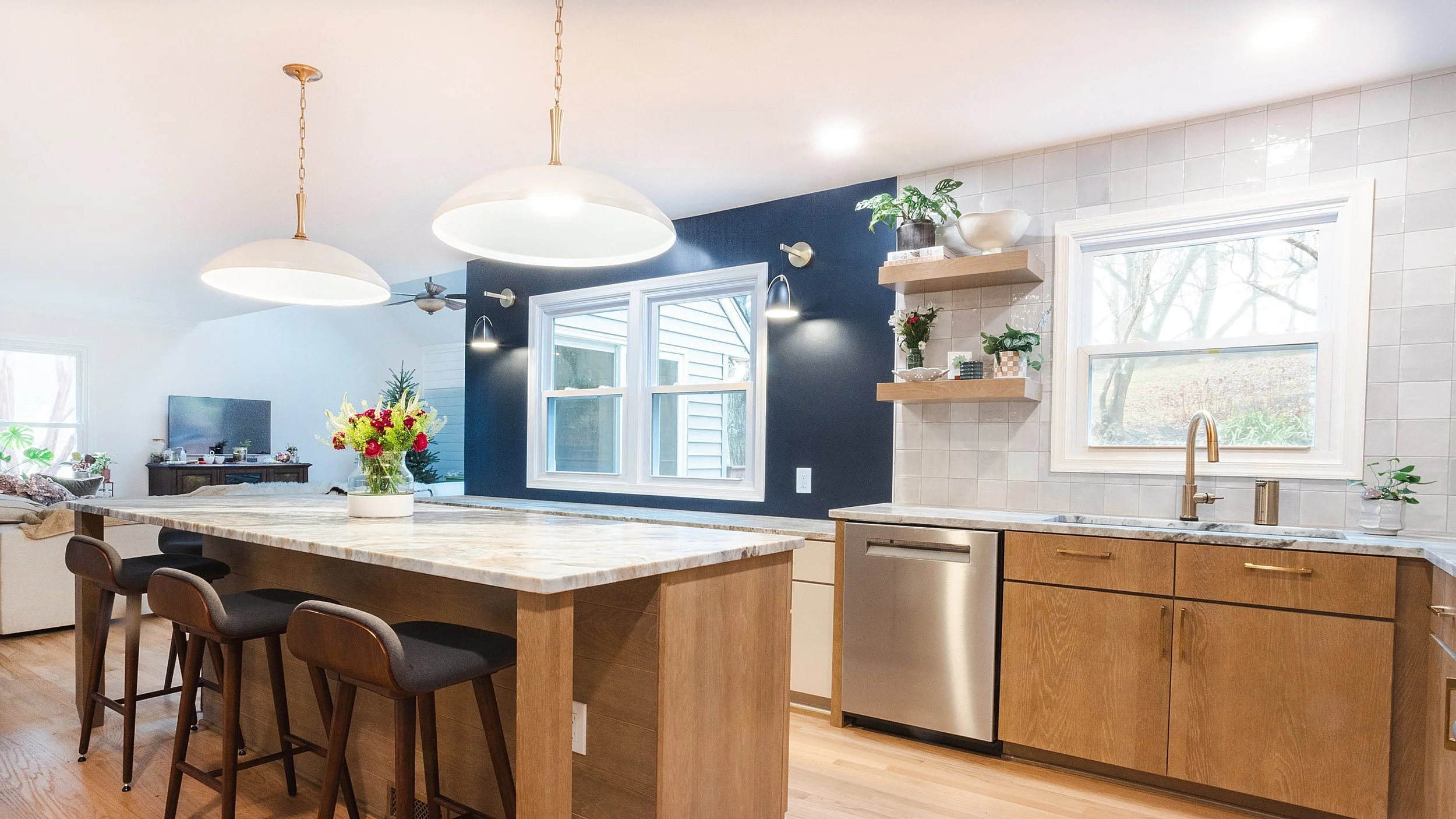 Contemporary Transitional Kitchen Remodel by DB&C project photo 2