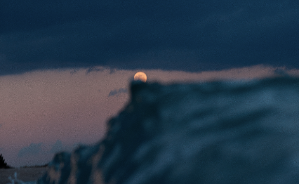The "Cold Moon" Moonrise