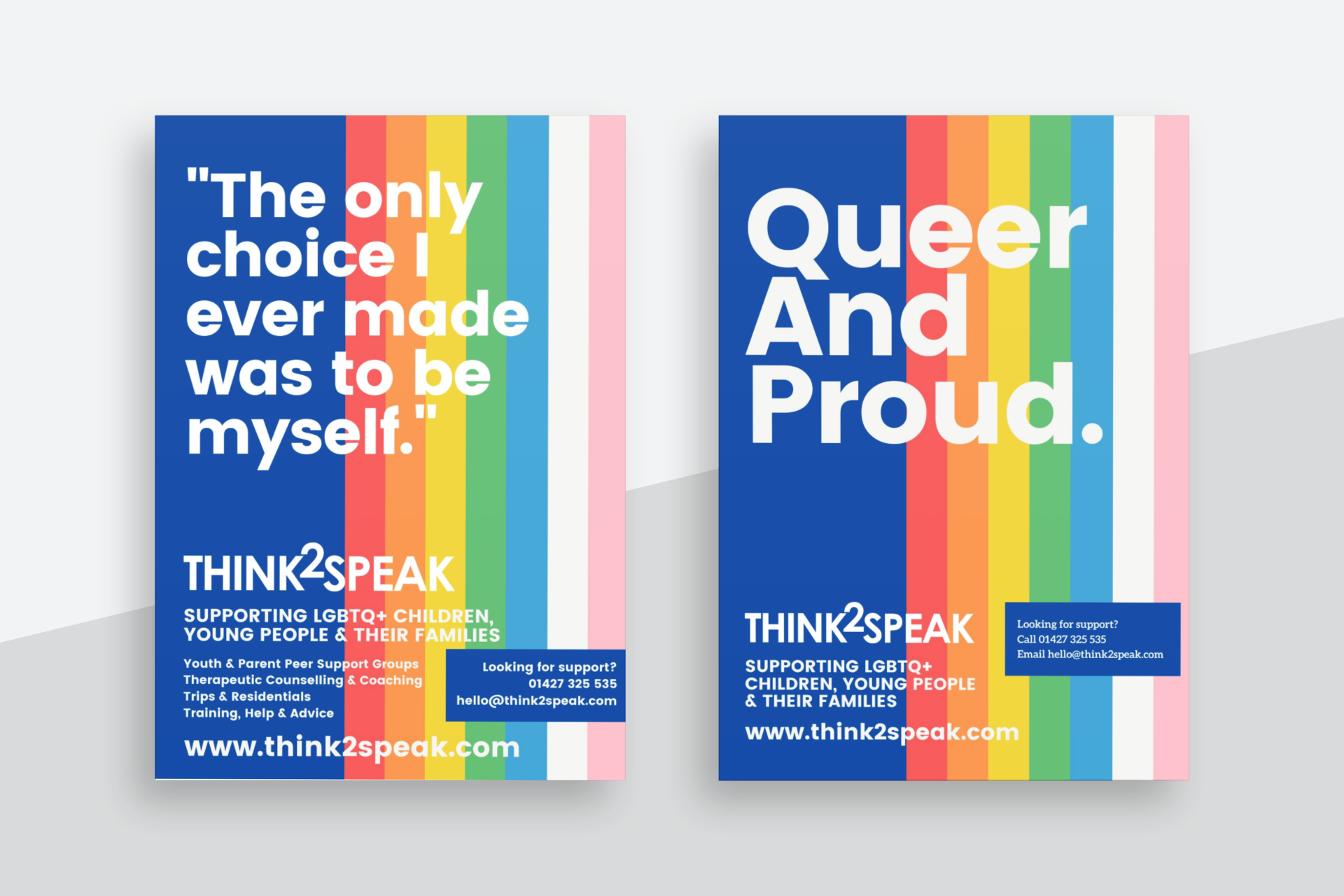 Think2Speak poster pack 