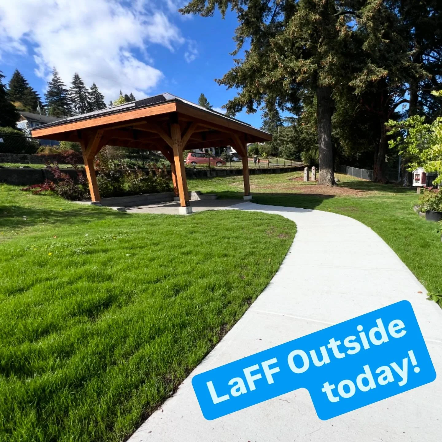 LaFF Outside - Aggie Hall Nature Play Space