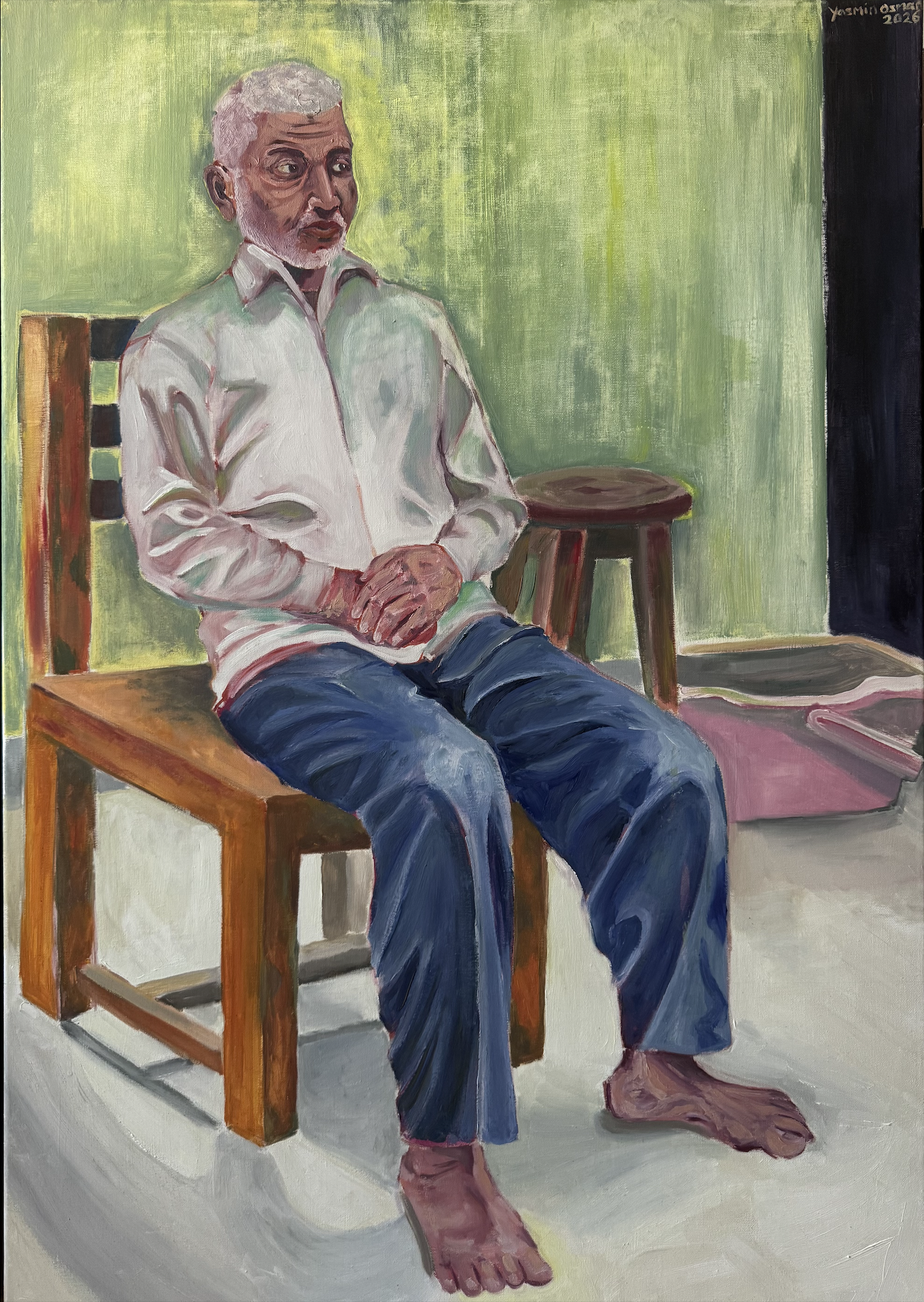 The wait | Oil on Canvas | Painting | 100 x 70 cm | 2026