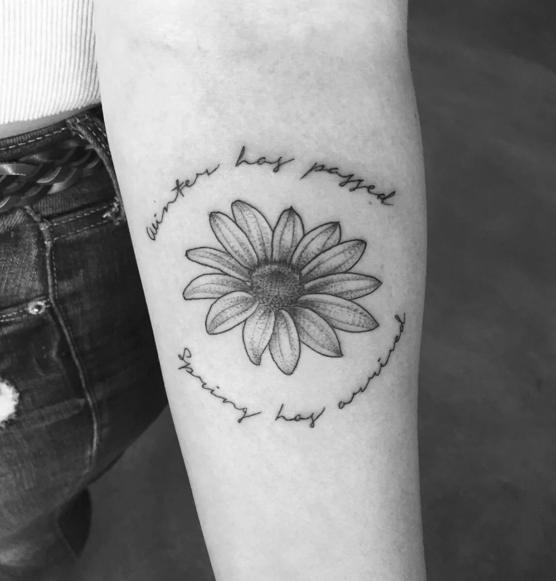 Winter has passed, Spring has arrived