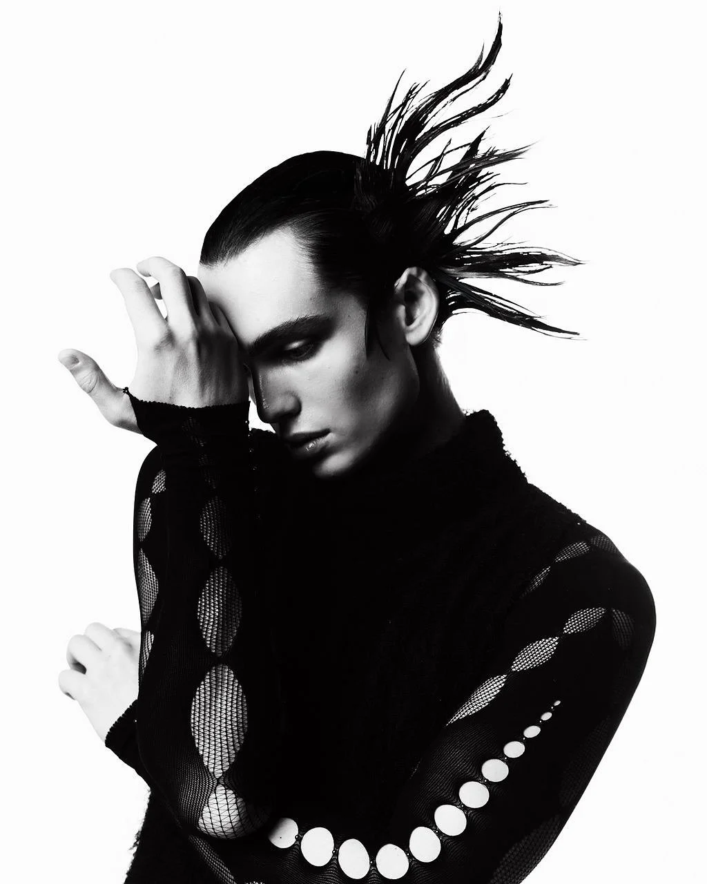 A while ago in @ruiofficial.me &amp; @we11done 🖤

Photographer: @jennxuxu / Hair: @finnaat / MUA: @peleolivia / Model: @kobepoesiat