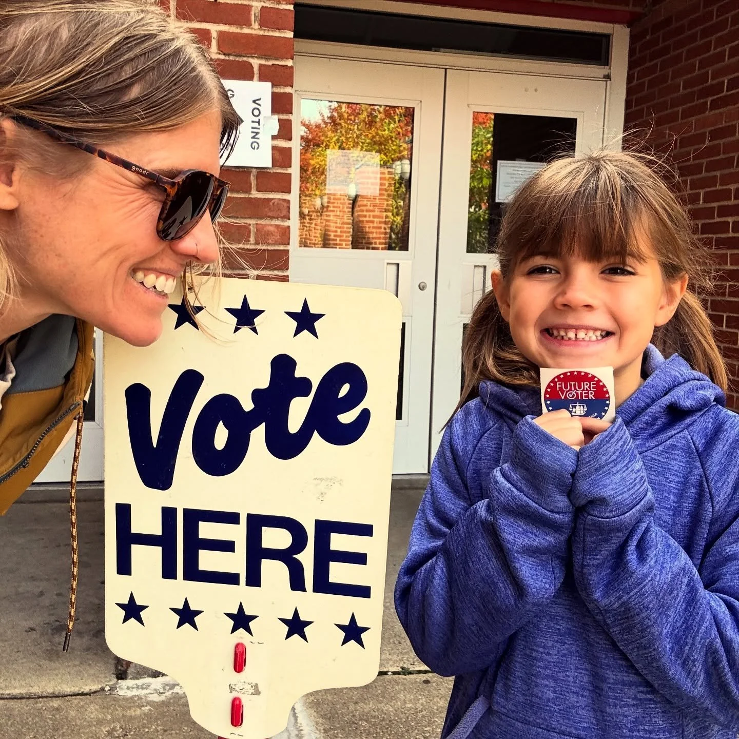 A girl can be governor! Let&rsquo;s go, Virginia 💙 @abigailspanberger
