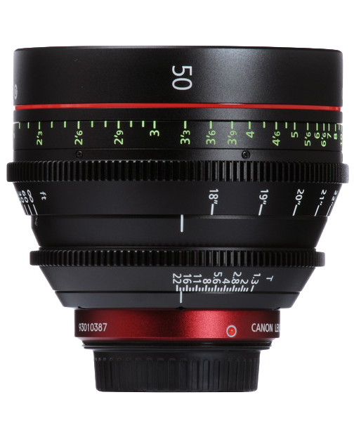 Canon CN-E 50mm T1.3 Cinema Prime Lens