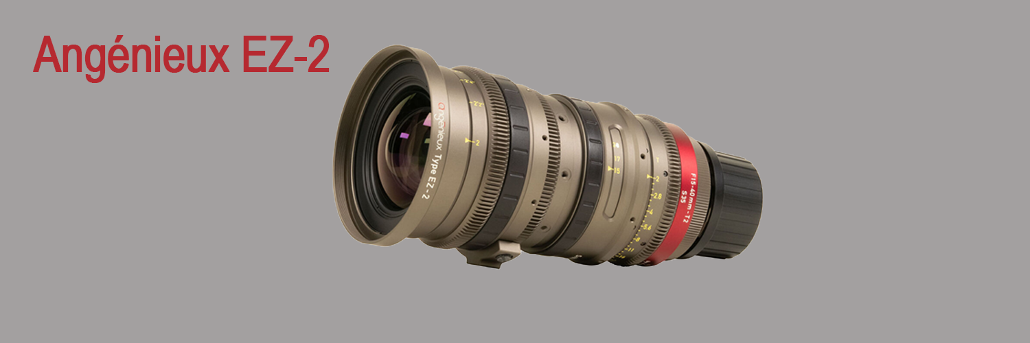 Angénieux EZ-1 30-90mm T2 Super35 and 45-135mm T3 Full Frame cinema zoom lens