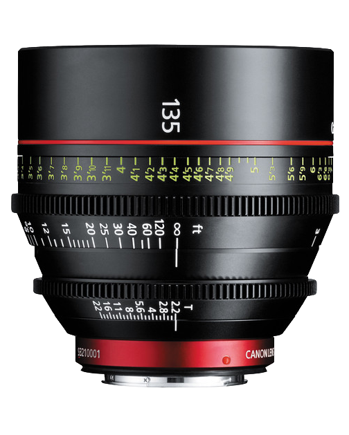 Canon CN-E 135mm T2.2 Cinema Prime Lens