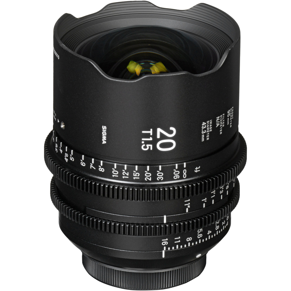 Sigma High-Speed 5-Lens Prime Kit (20/24/35/50/85mm)