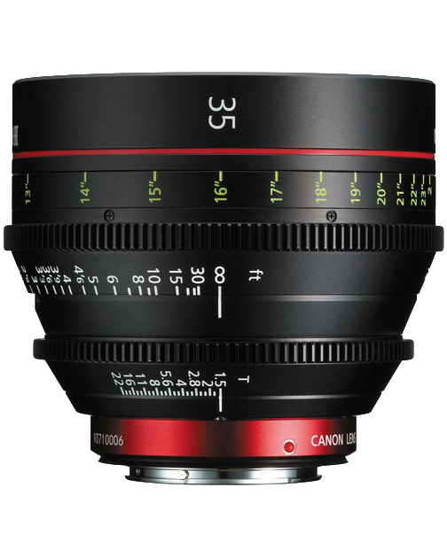 Canon CN-E 35mm T1.5 Cinema Prime Lens