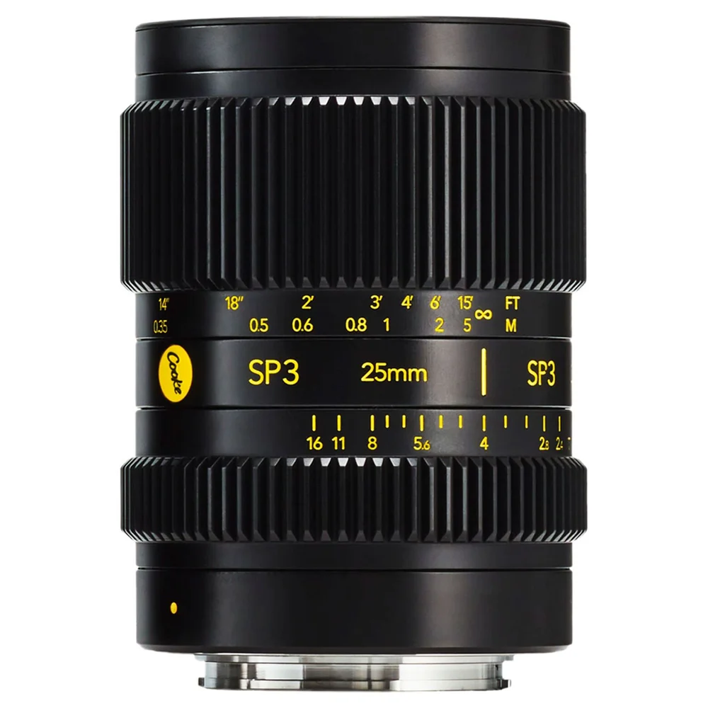 Cooke SP3 Full-Frame 5-Lens Prime Set (25/32/50/75/100mm, Sony E)