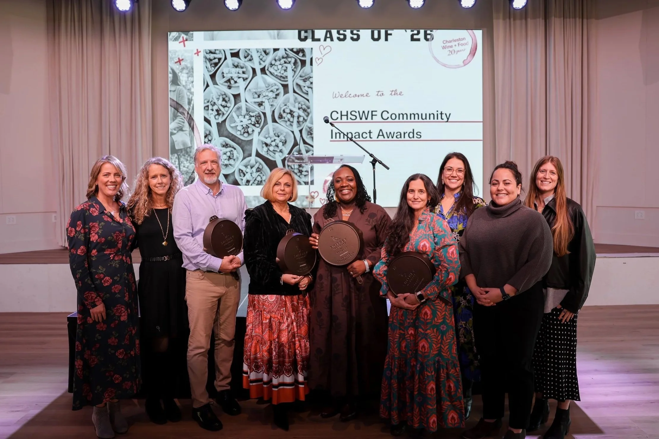 Ted Recognized With Community Impact Award from Charleston Wine + Food Festival