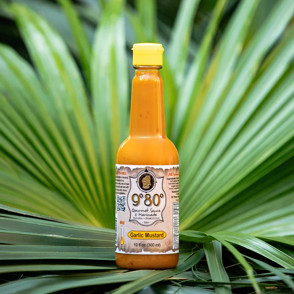 Garlic Mustard Hot Sauce