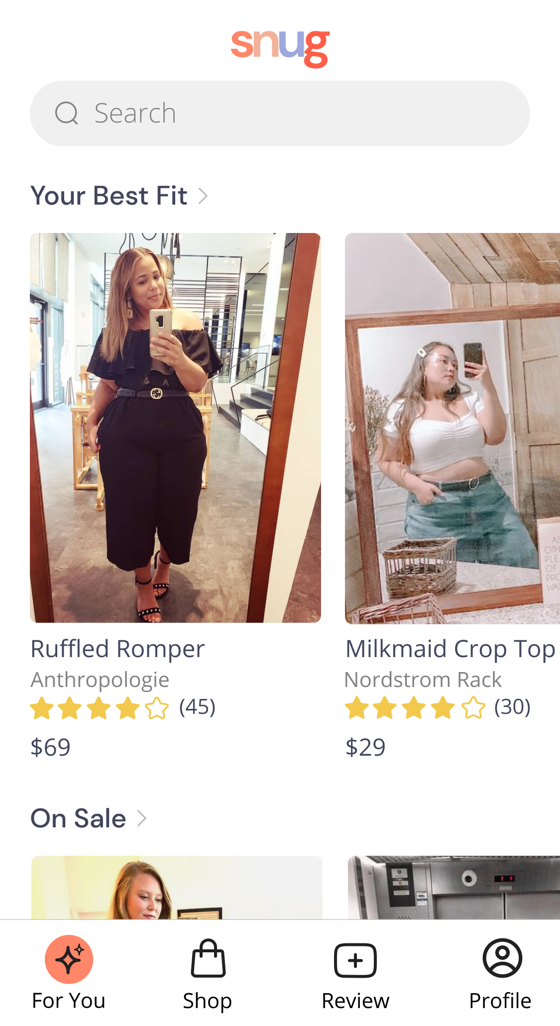 Changed the images of women to mirror selfies. The original images were too professional and participants thought the women in the photos were models.