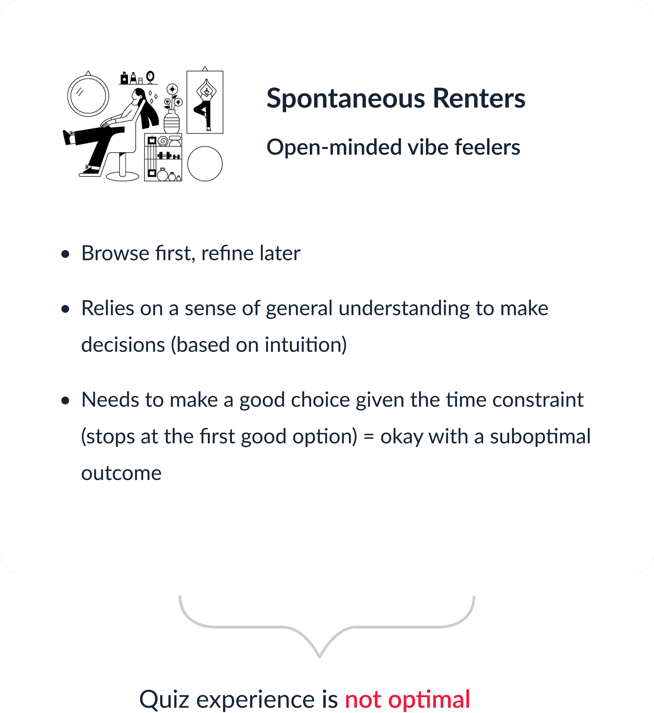 Open-minded vibe feelers: quiz experience is not optimal