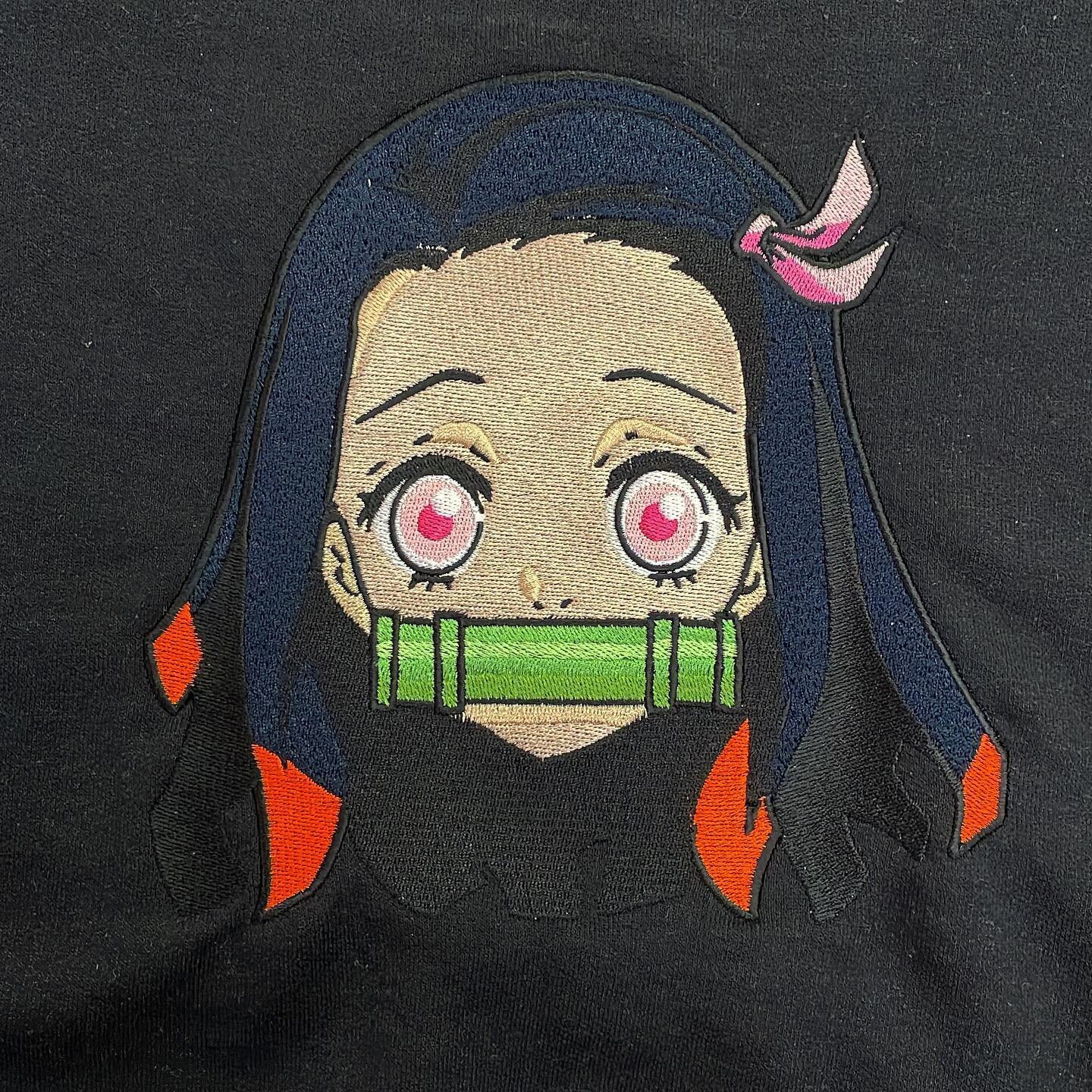 Demon Slayer &lsquo;Nezuko&rsquo; embroidery