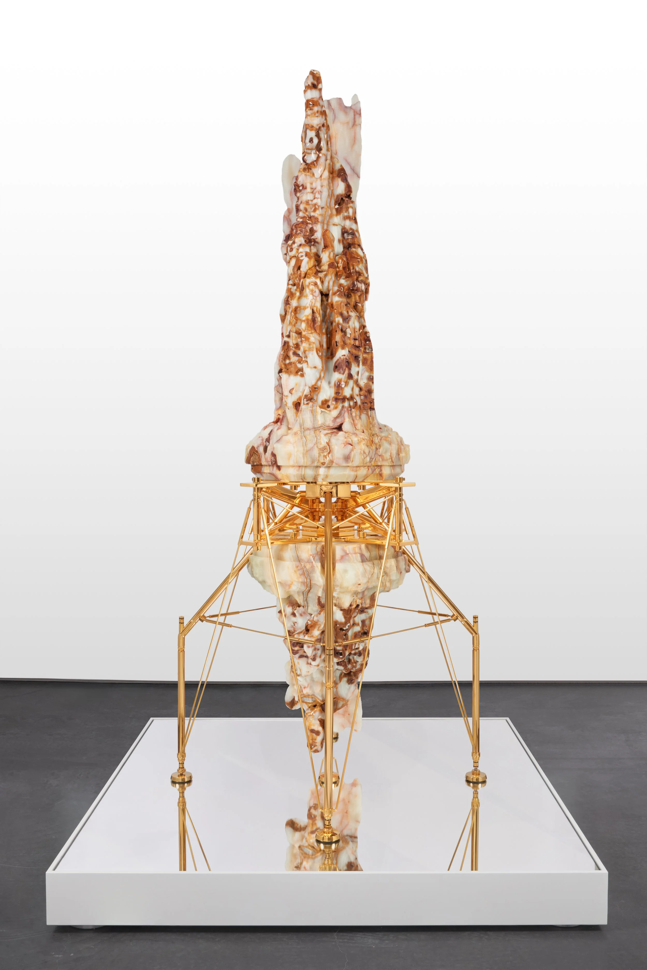 Enthroned Pope, Reflected