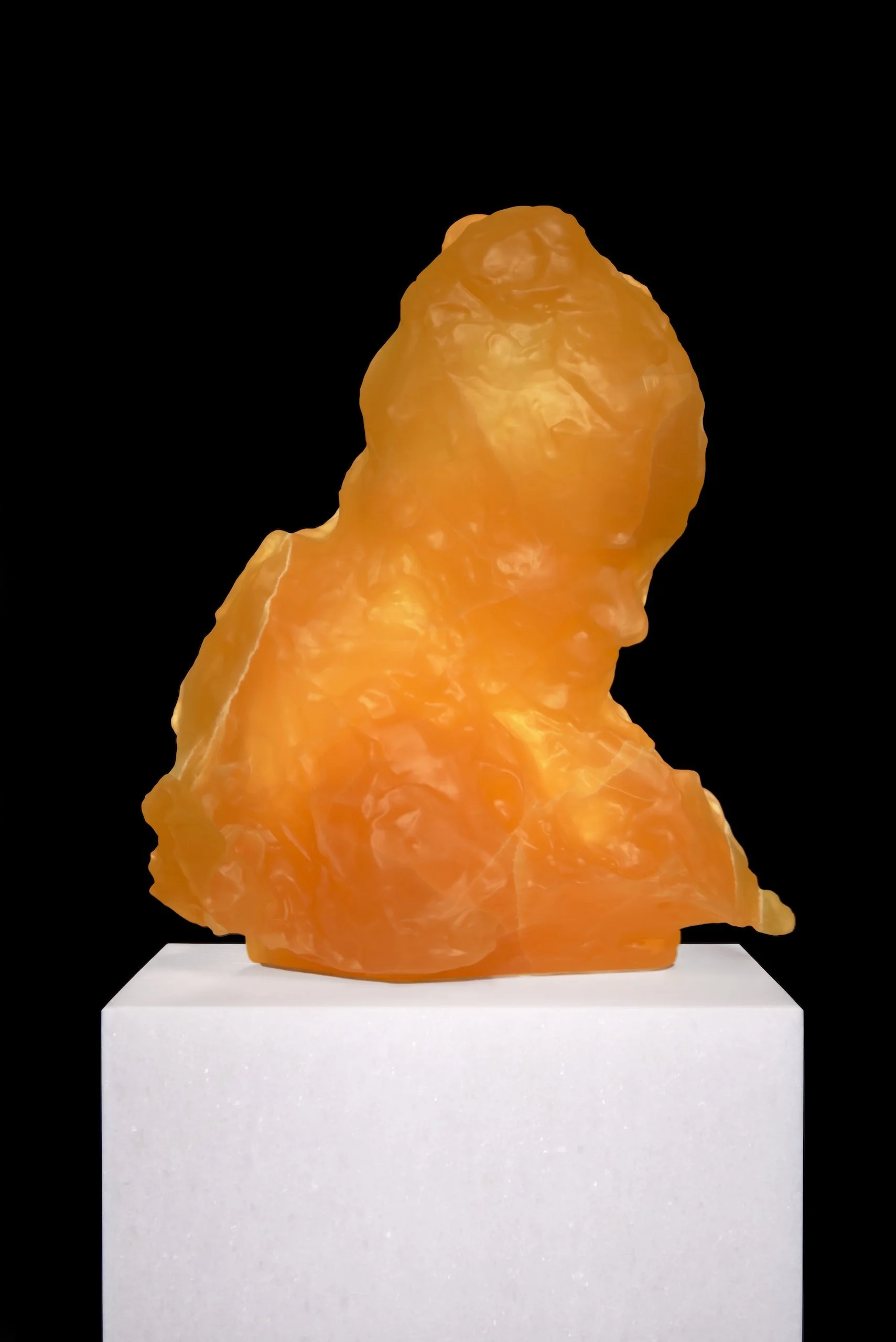 BXB 1 - Doorwoman (Front) - Golden Honeycomb calcite.jpg