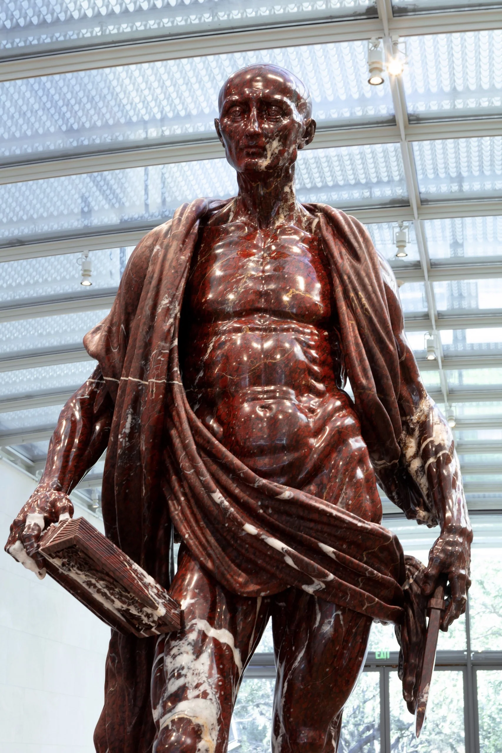 Barry X Ball - Saint Bartholomew Flayed 13.jpg