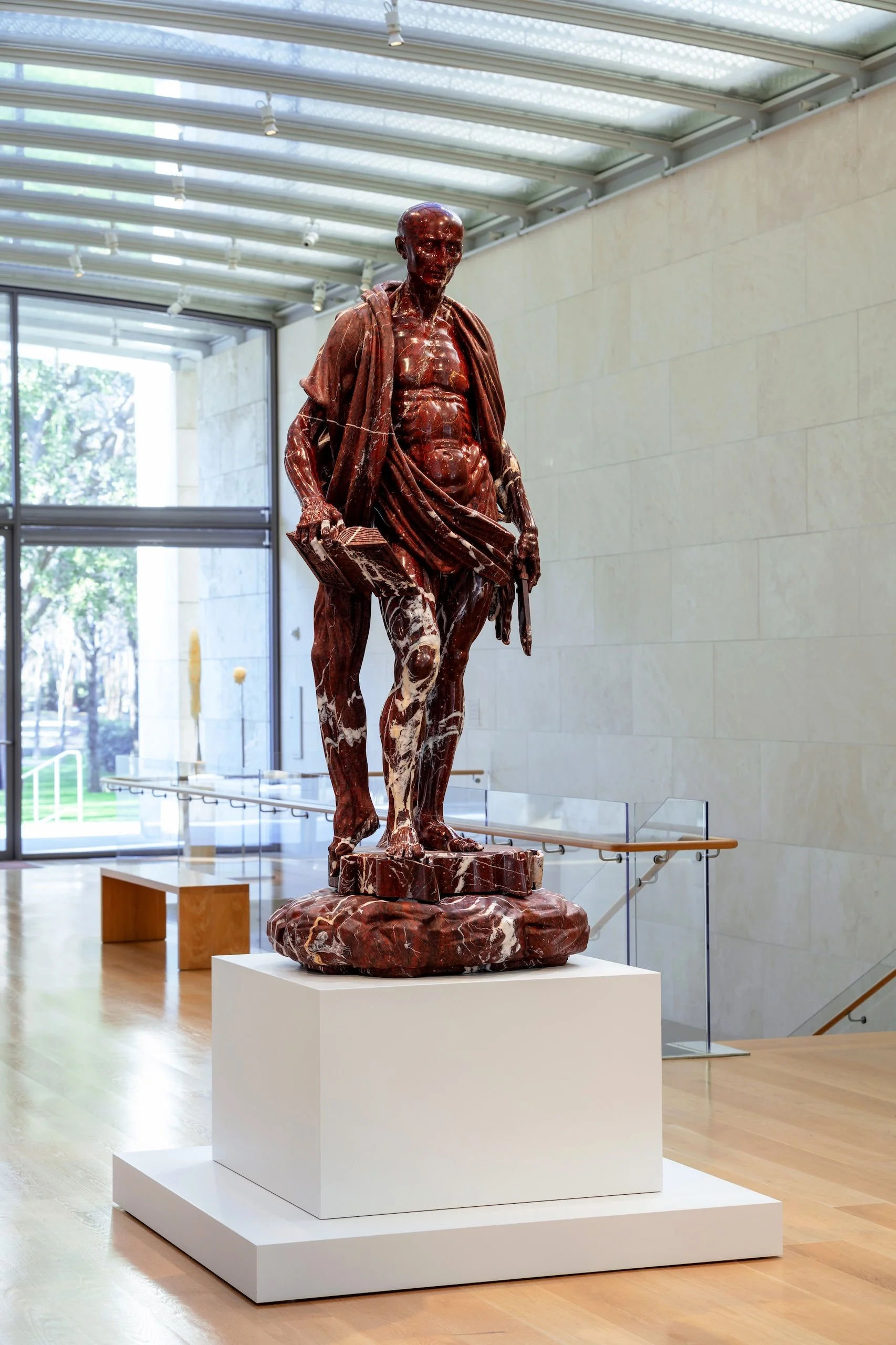 Barry X Ball - Saint Bartholomew Flayed 12.jpg