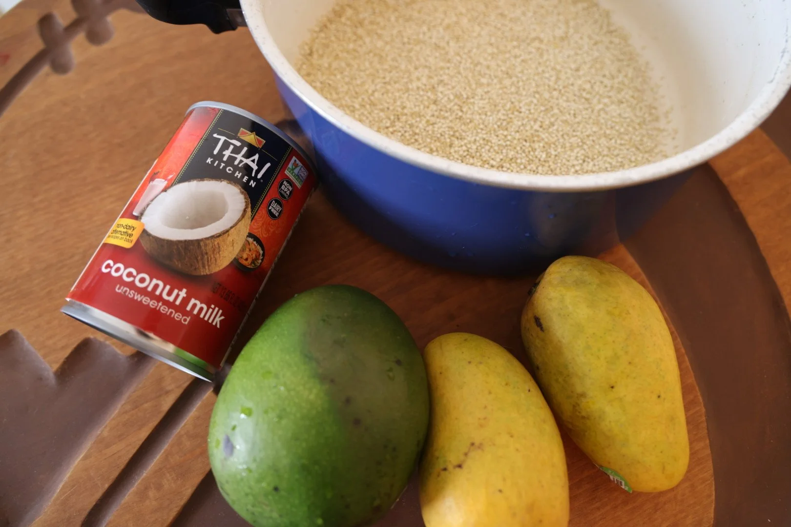 Ekadashi Friendly Dessert Mango Quinoa Sticky RiceNo Rice — Taylor Mae