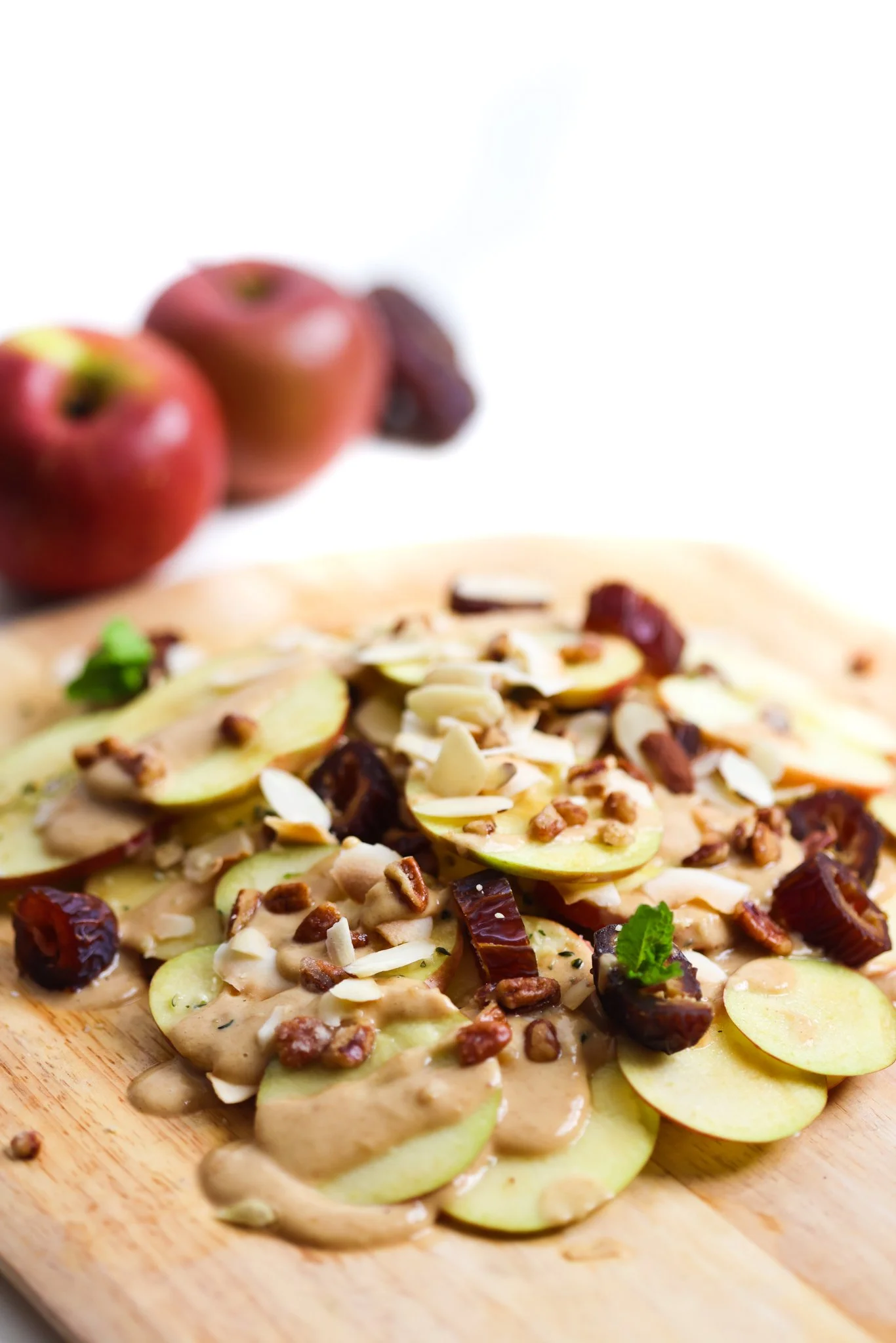Ekadashi Recipes 5min Apple Nachos — Taylor Mae Dean