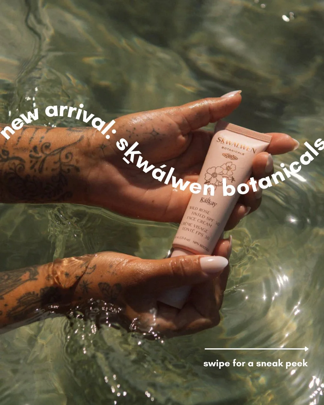 We are beyond excited about this new product drop 🌿 @skwalwenbotanicals is a skincare brand that honours Skwxw&uacute;7mesh plant knowledge and ancestral wisdom. Each formula is gentle, healing, and crafted with pure, natural ingredients. 

Swipe to