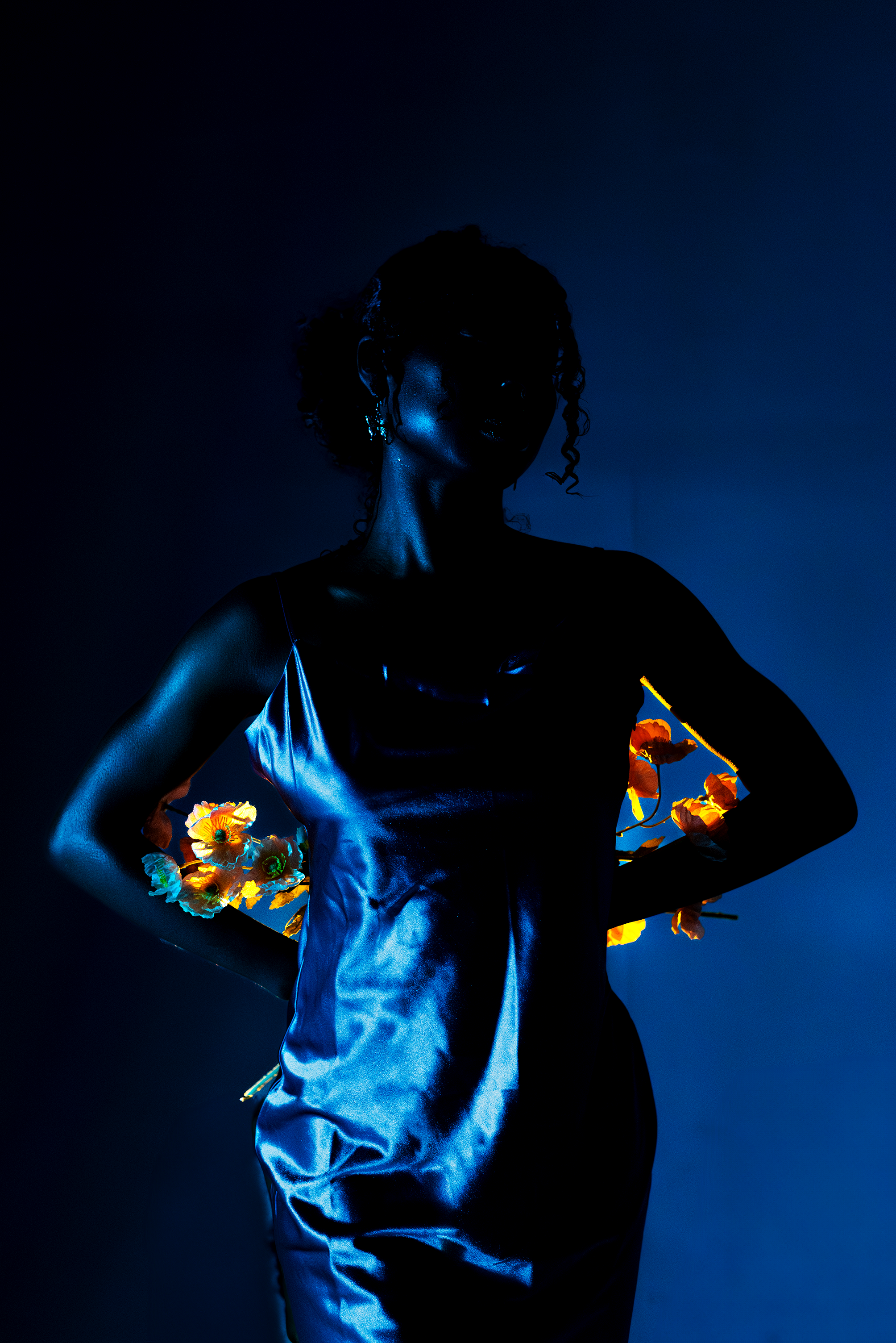 Neon Floral with Venus