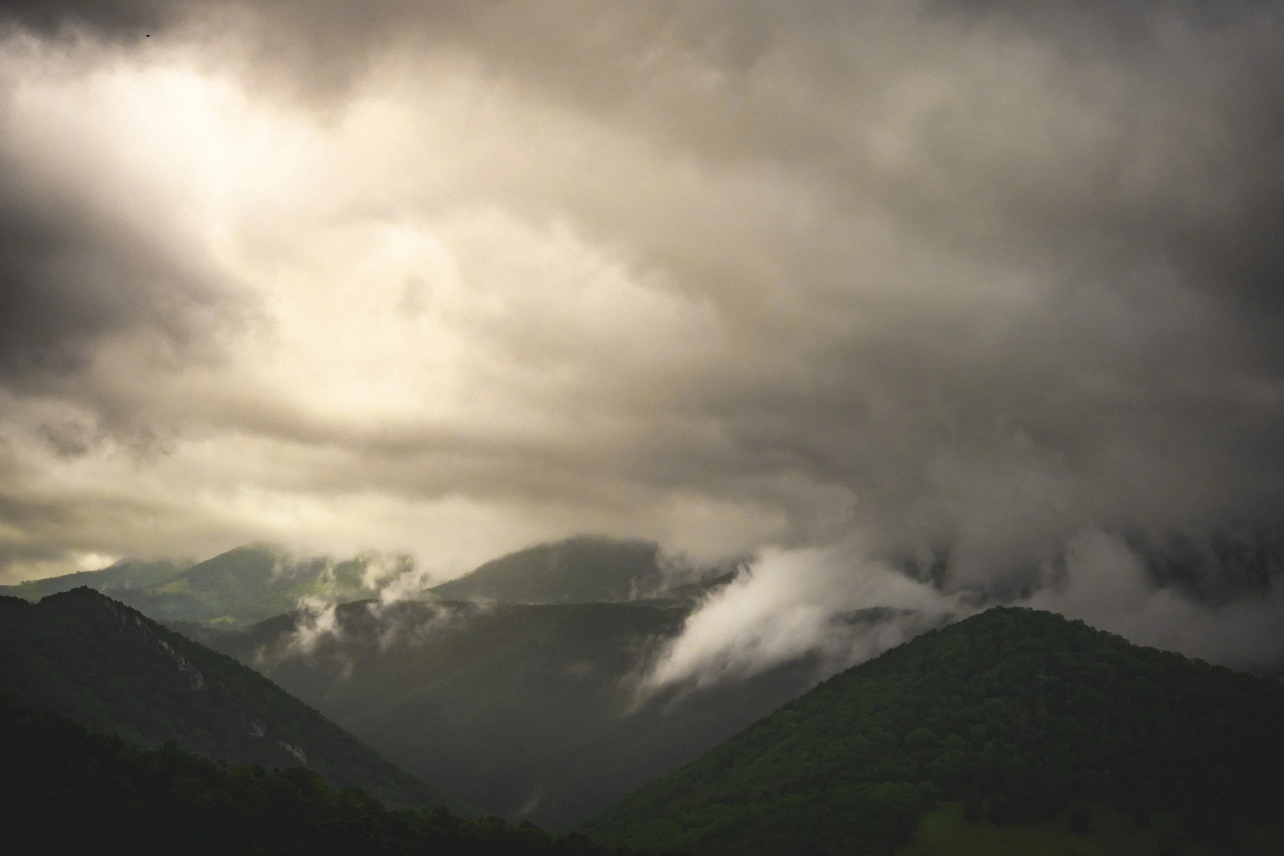 Sun Behind The Clouds