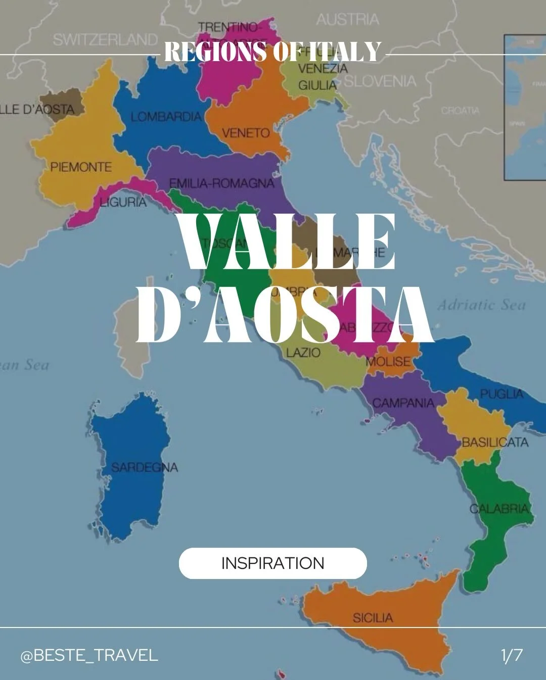 Italy isn&rsquo;t just Florence and Rome and the Amalfi Coast. The country is home to 20 regions, each with their own distinct culture. In honor of the 2026 Winter Olympic Games, we&rsquo;re breaking down all 20 regions of Italy.

Let&rsquo;s start i
