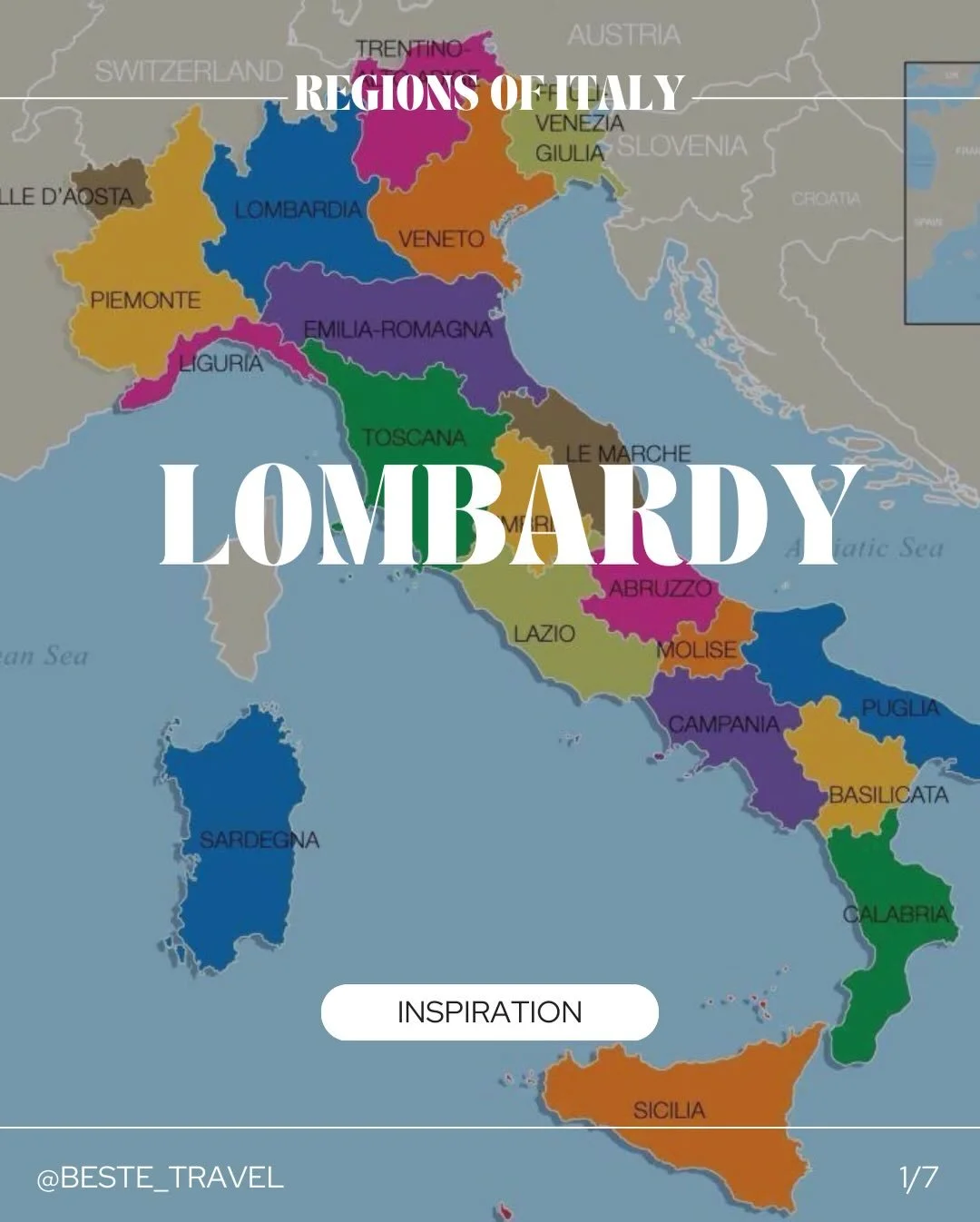 If you were up early this morning watching the Mens&rsquo; Olympic Downhill skiing training runs, you&rsquo;ve already seen part of today&rsquo;s Italian Region - Lombardy. 

Lombardy sits in northern Italy, bordering Switzerland, and may be the coun