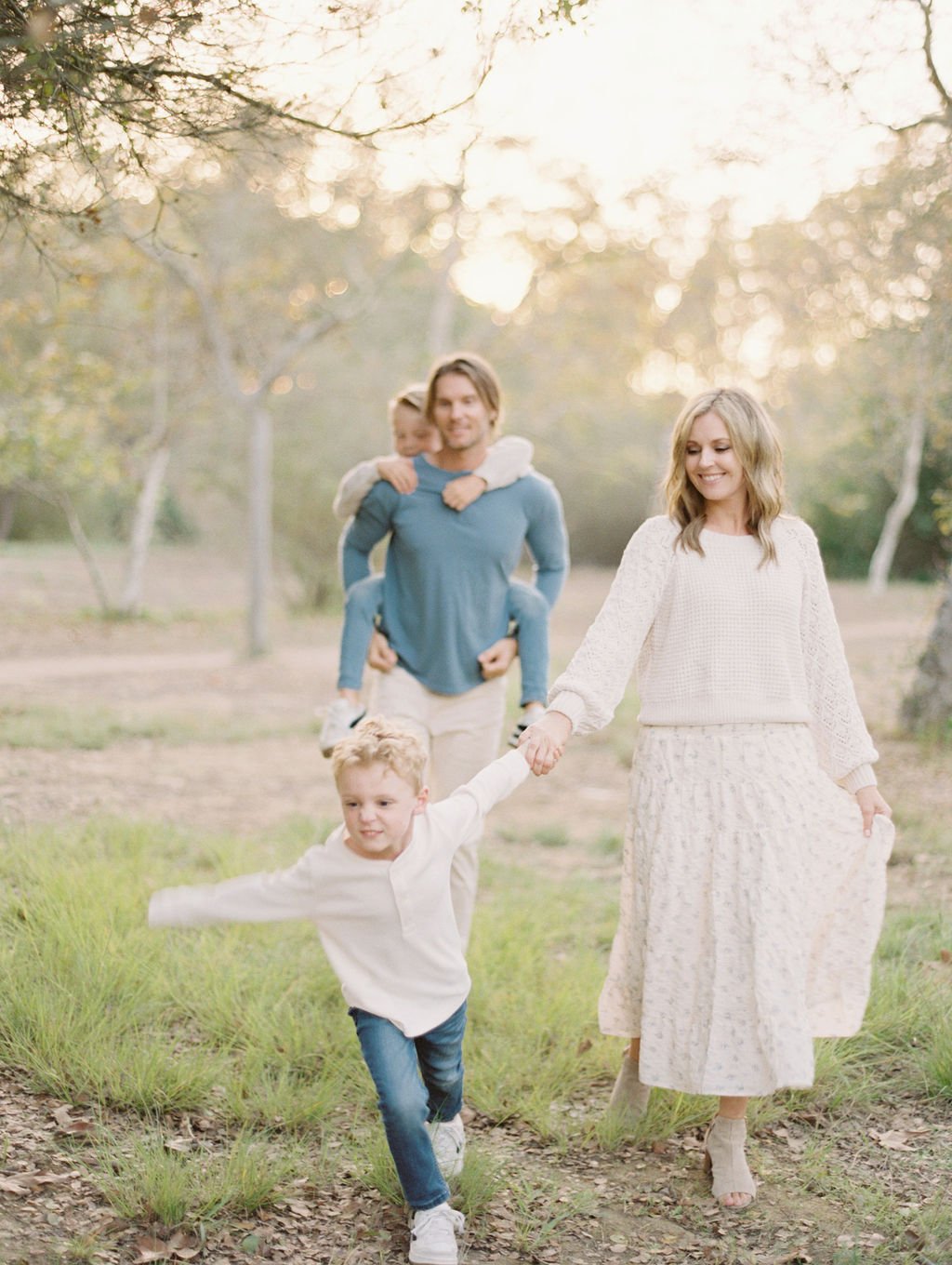 Relaxed, connected family photography in Orange County designed to feel natural and effortless.