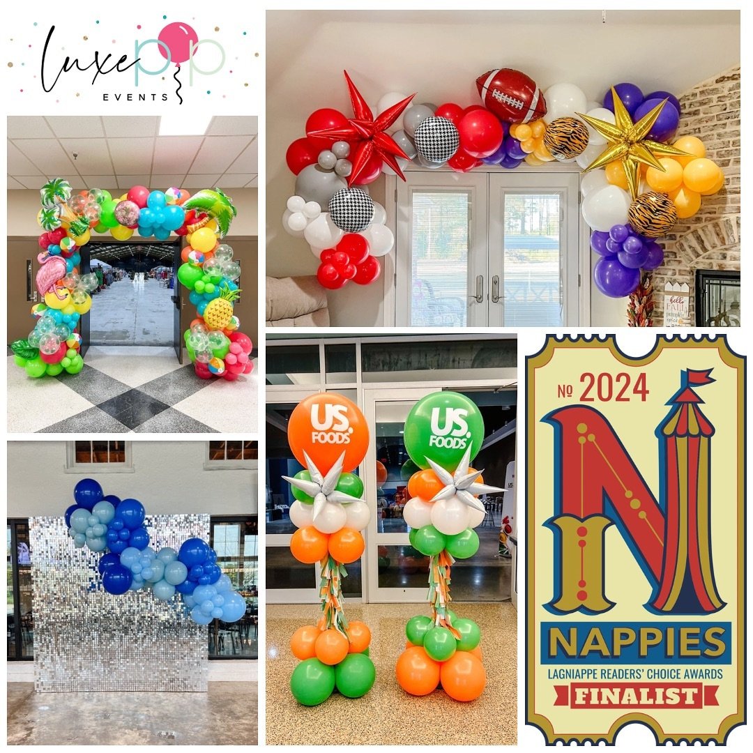We have some awesome news.. We are so EXCITED and HONORED to finally announce that we are a finalist for the second year in a row in the Nappies for BEST PARTY DECOR🎉🎉 

Thank you SO MUCH for all of your support and for taking the time to vote for 